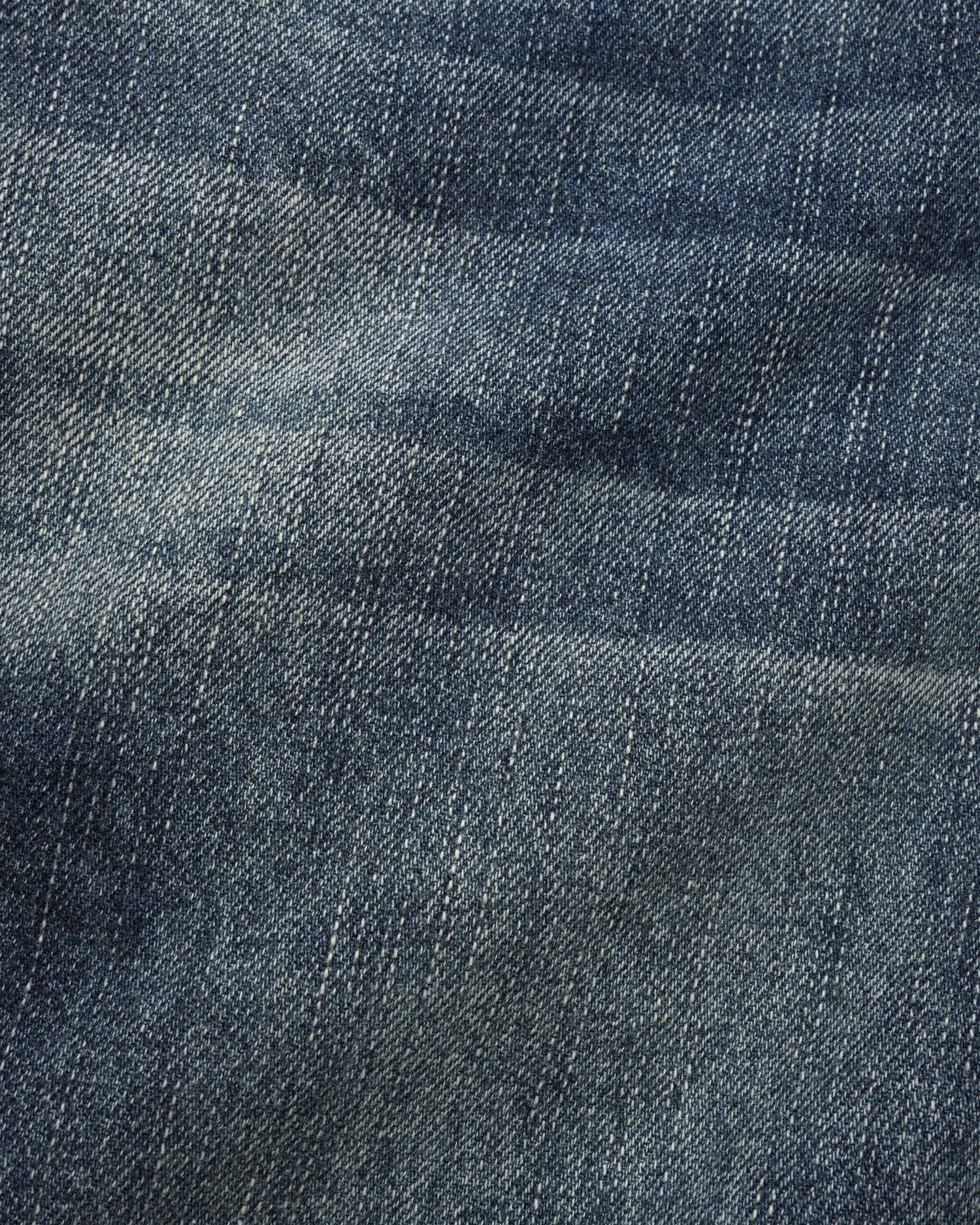 Relaxed Denim Jeans, Distressed Blue