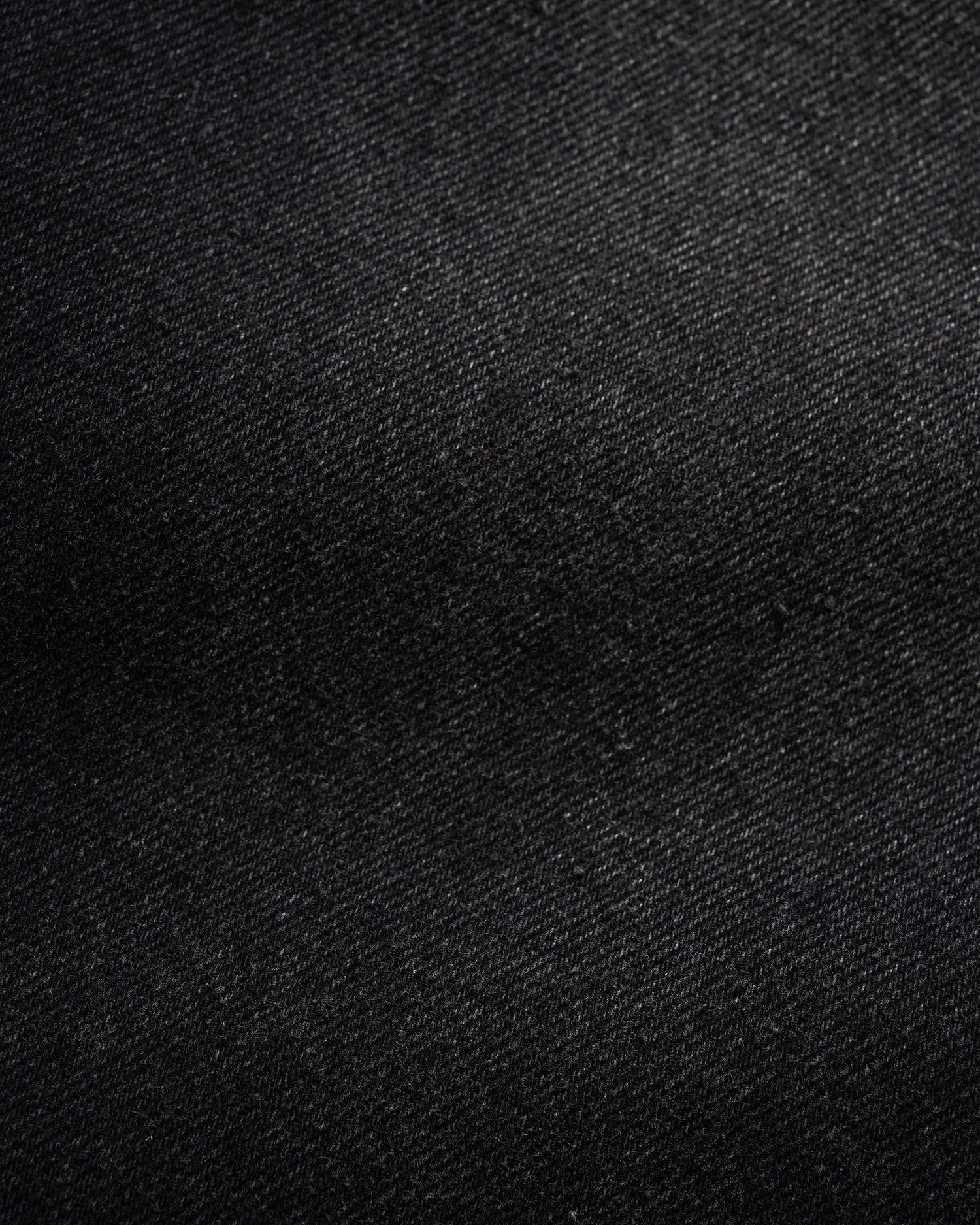Relaxed Denim Jeans, Flat Black