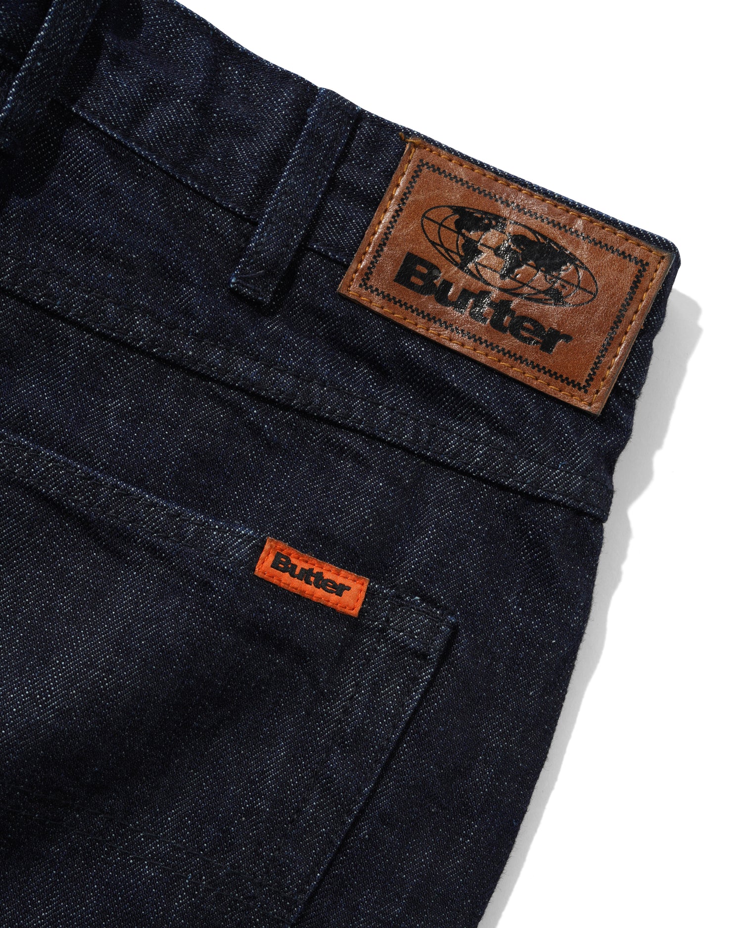 Relaxed Denim Jeans, Selvedge Blue