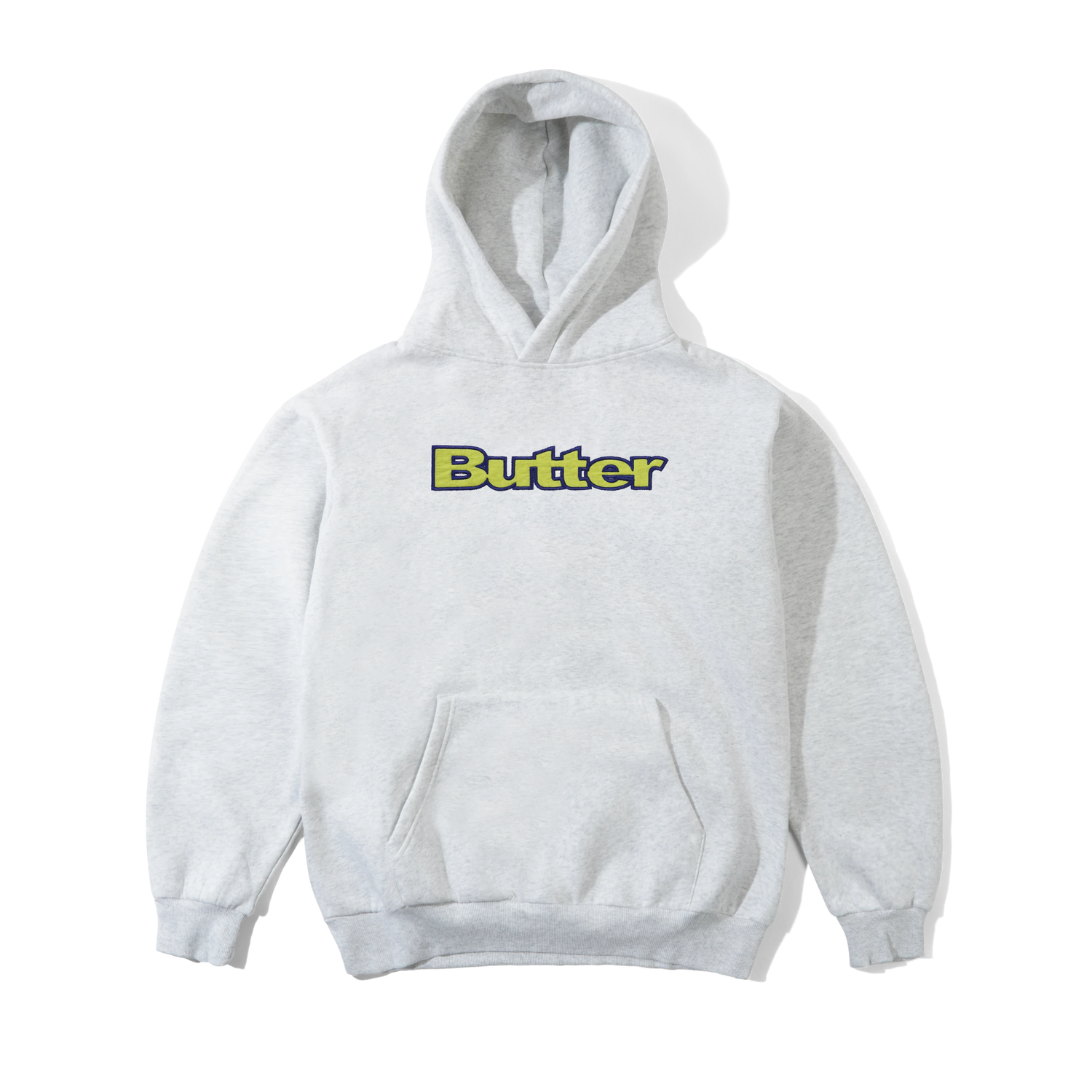 Ripstop Logo Applique Pullover Hood, Ash
