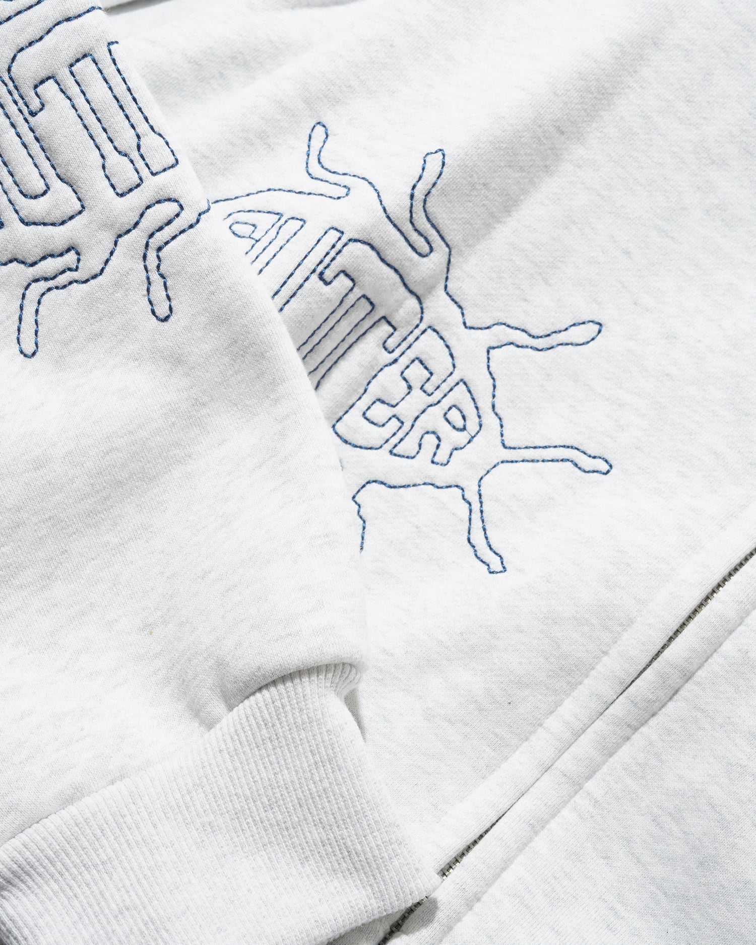 Roach Zip-Thru Hood, Ash