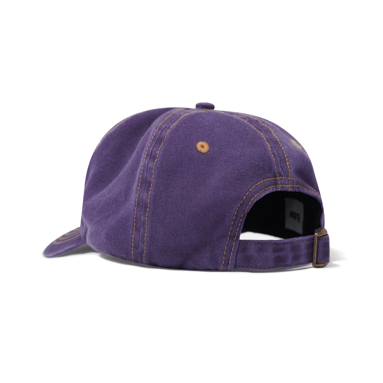 Rounded Logo 6 Panel Cap, Purple