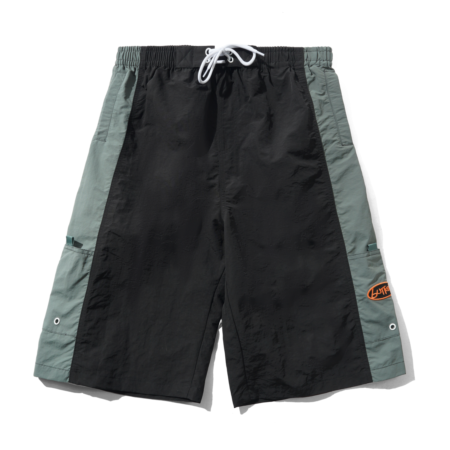 Abseil Boardshorts, Black / Sage
