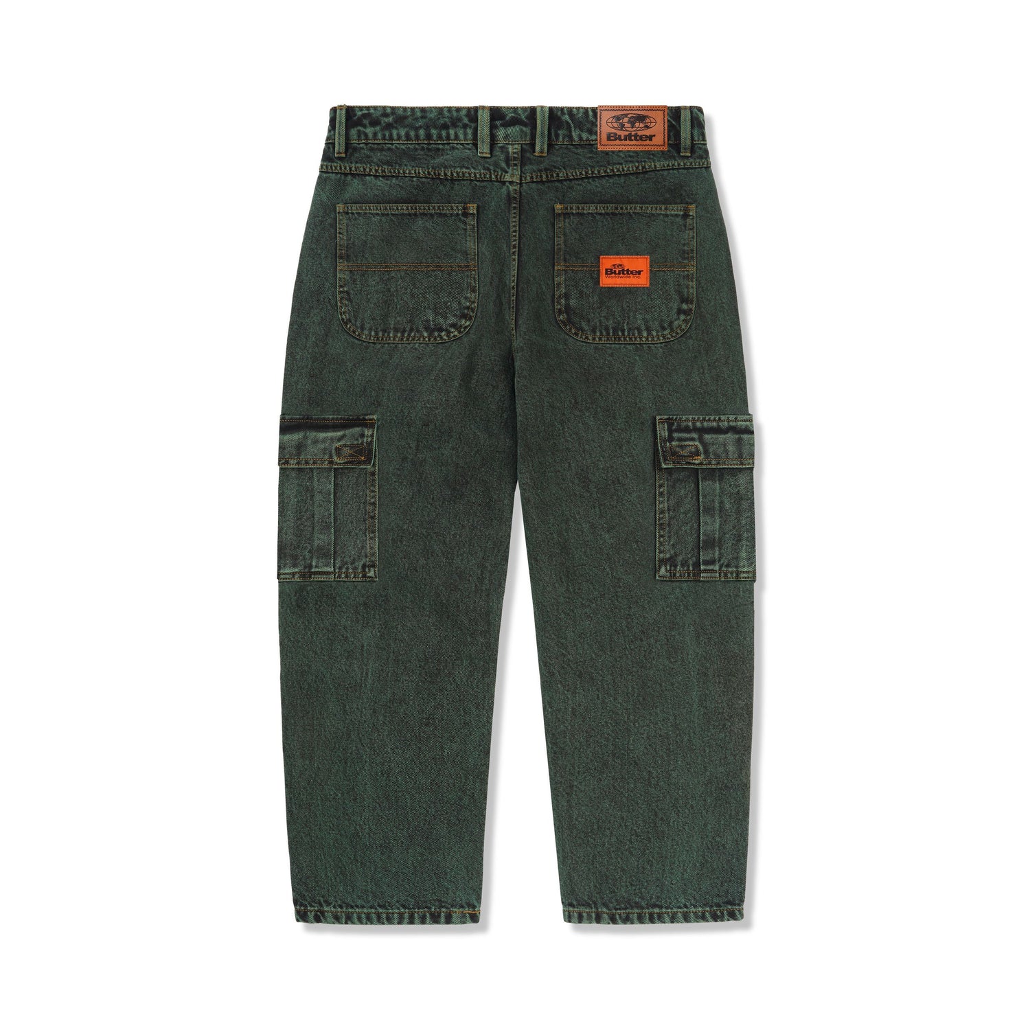 Santosuosso Denim Jeans, Dark Green