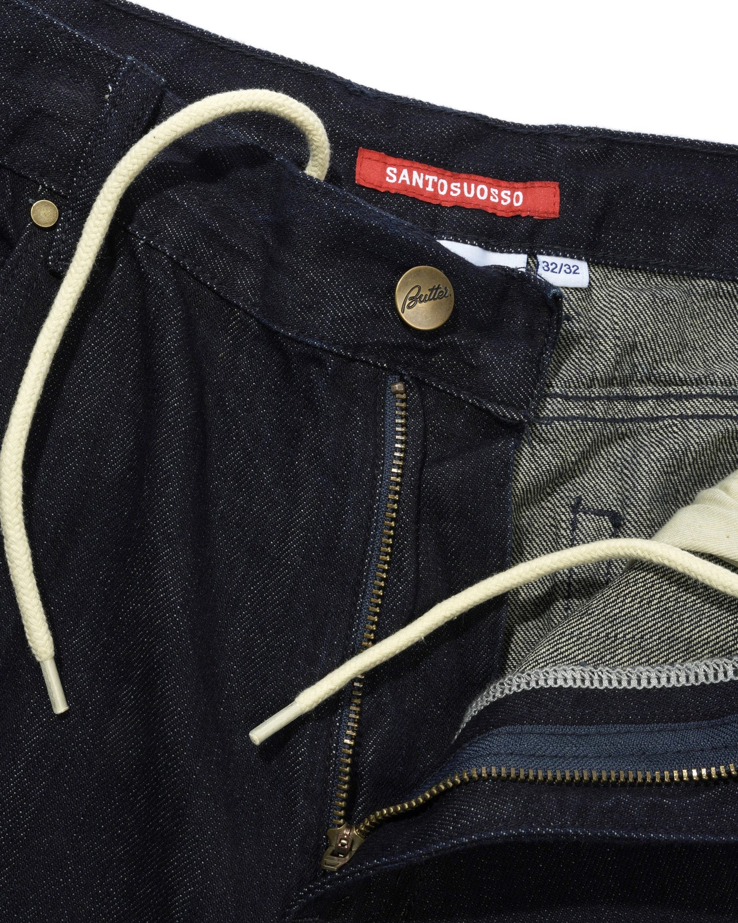 Santosuosso Denim Jeans, Raw Selvedge Denim