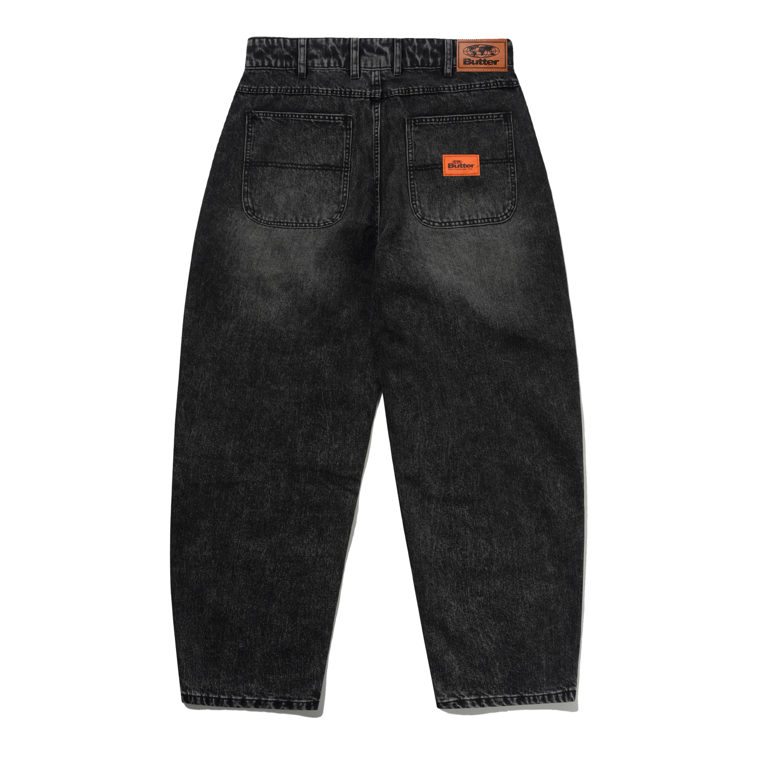 Santosuosso Denim Jeans, Stonewash Black