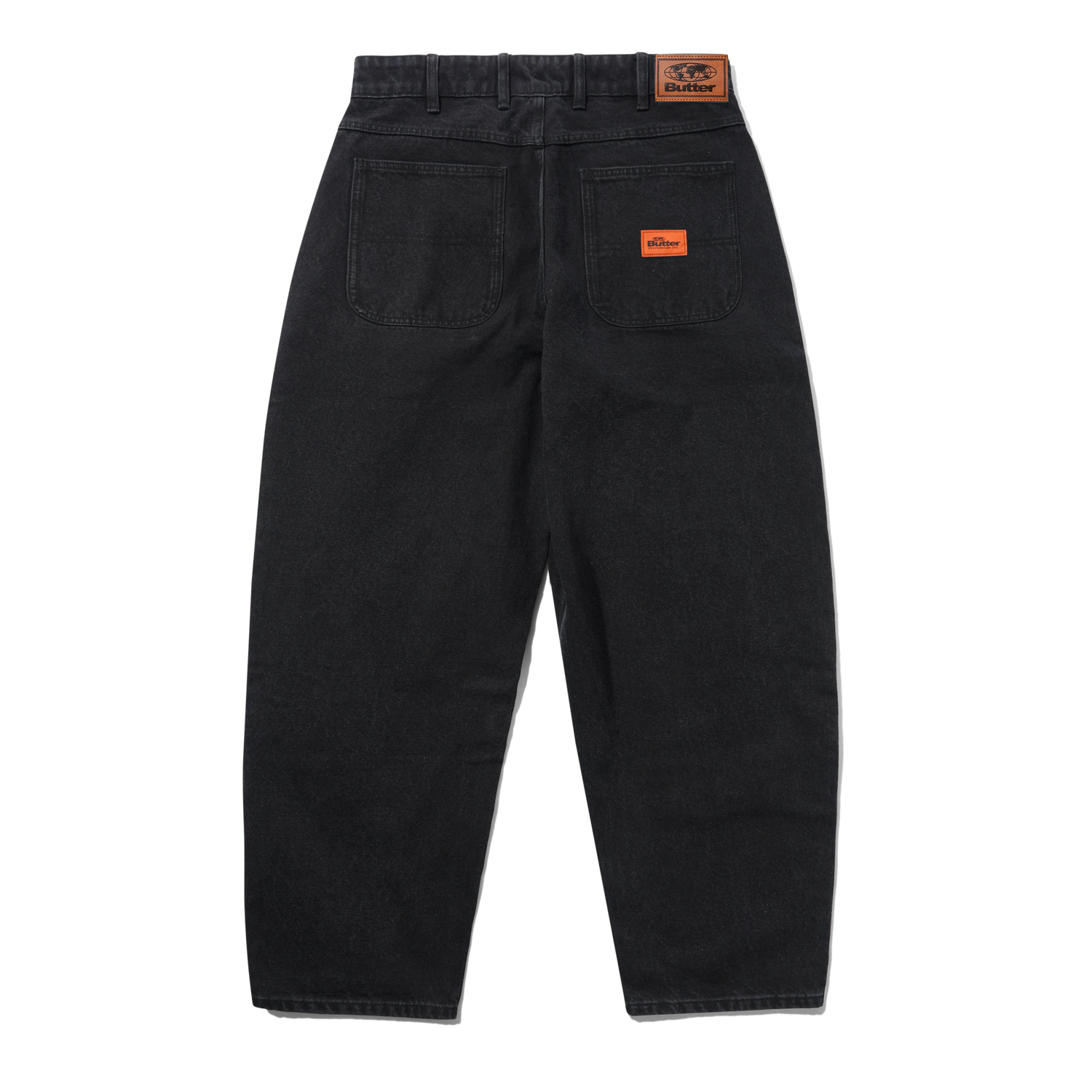 Santosuosso Denim Jeans, Washed Black
