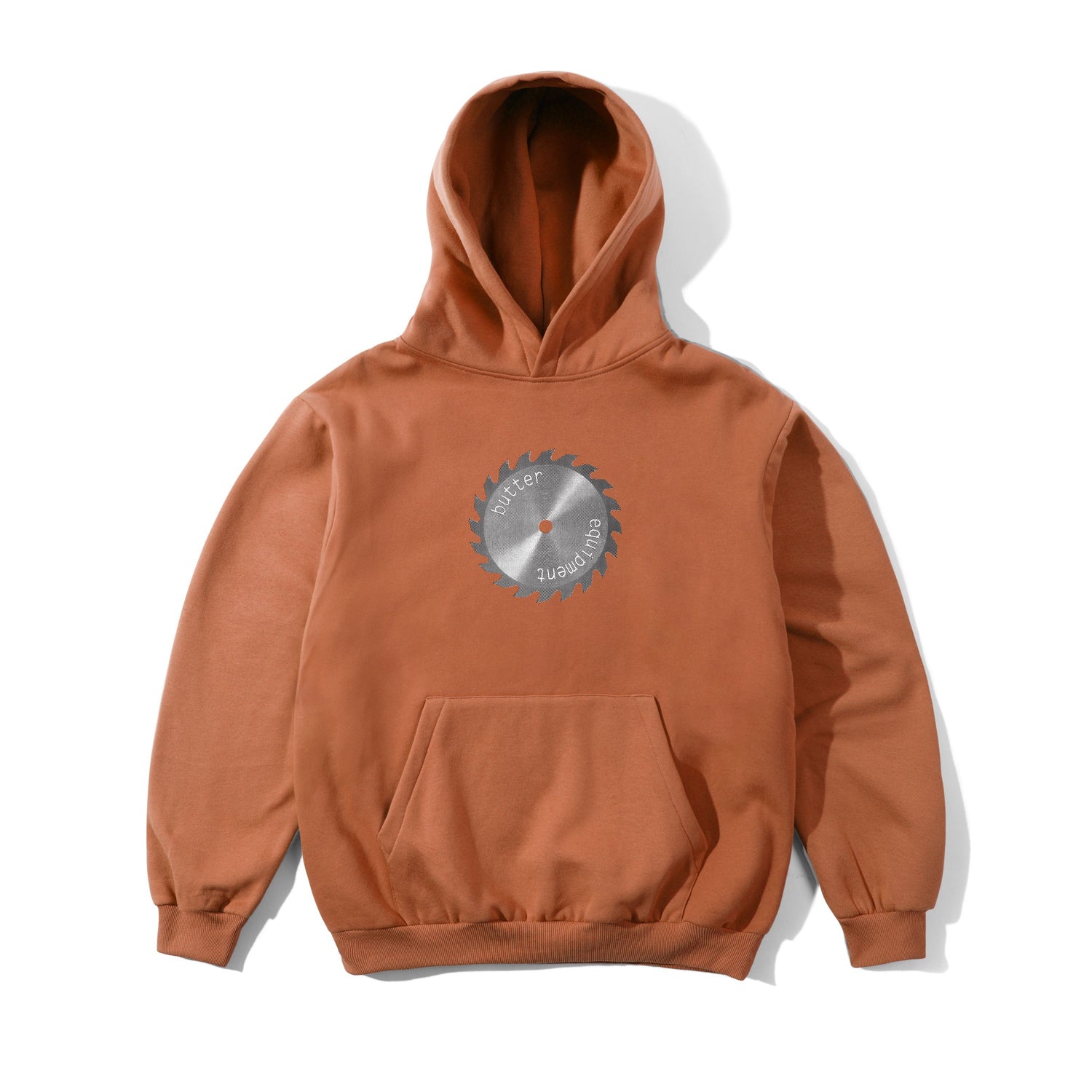 Saw Blade Pullover Hood, Rust