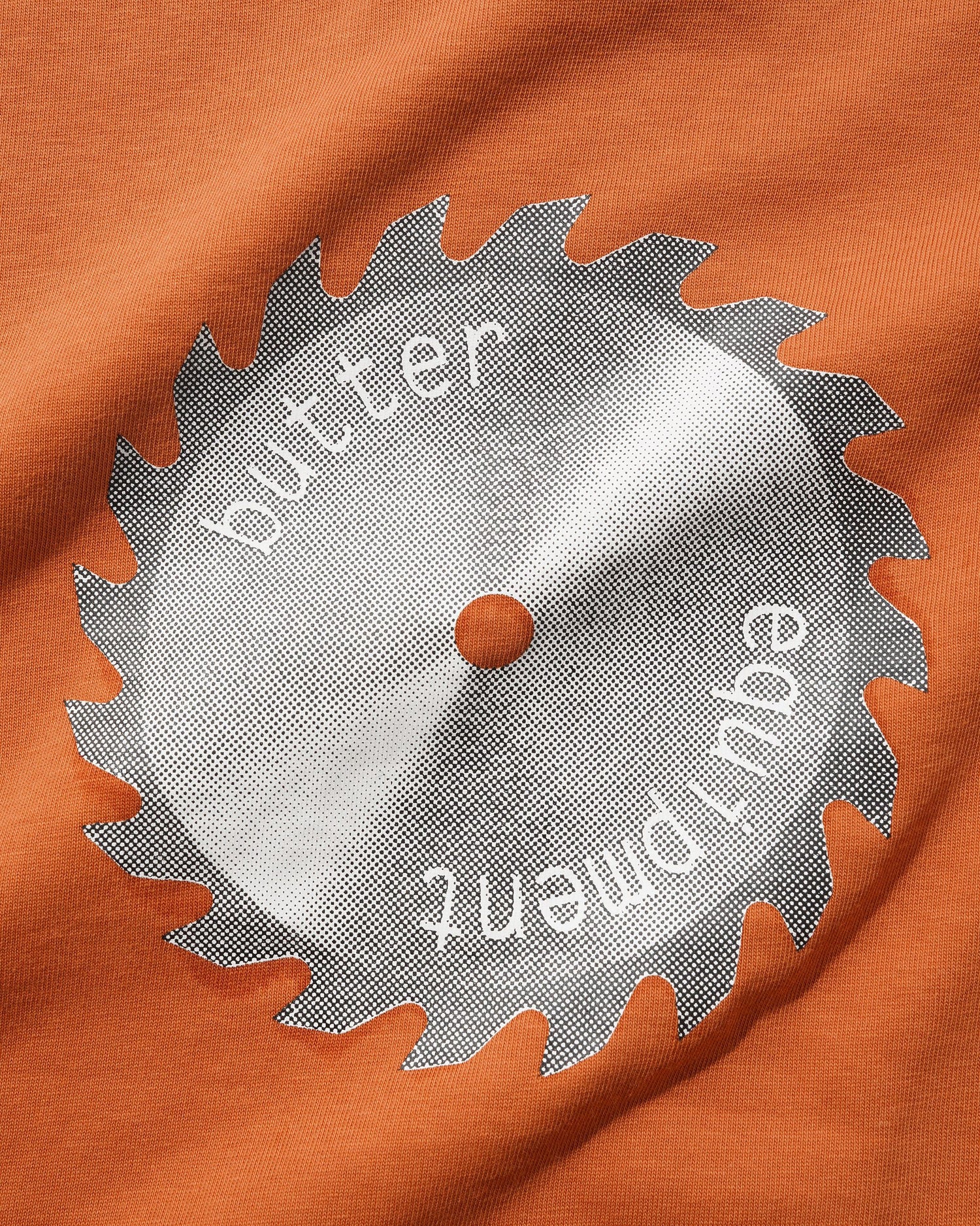 Saw Blade Tee, Rust