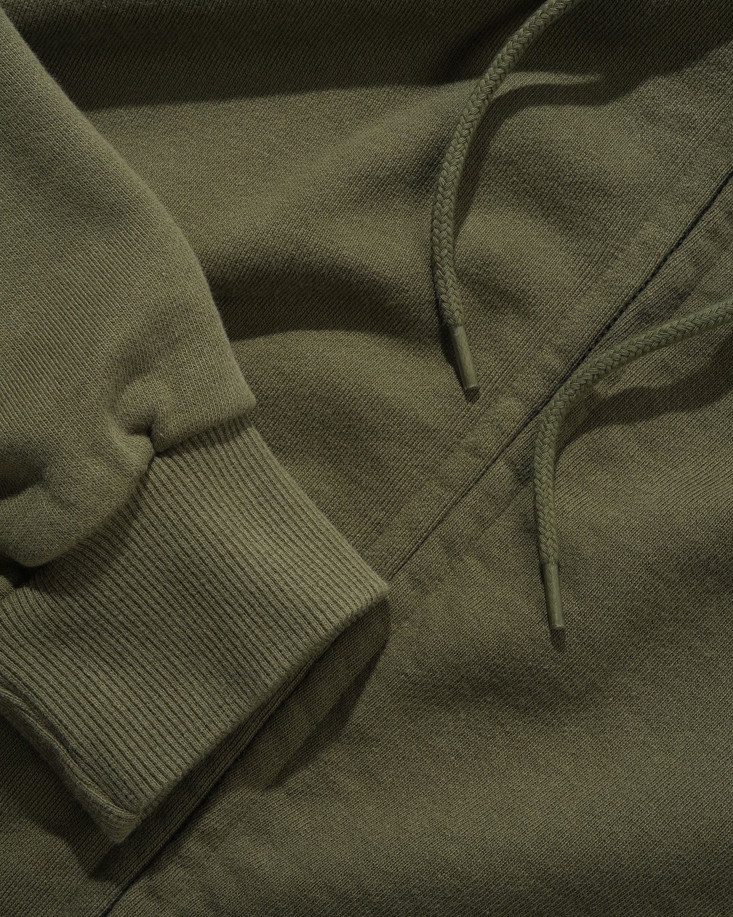 Scrawling Zip-Thru Hood, Washed Dull Army
