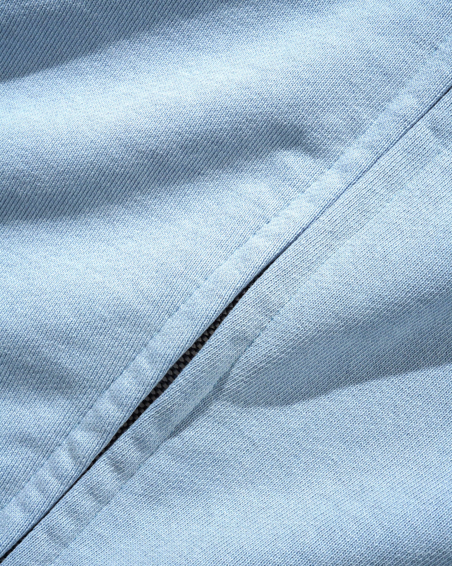 Scrawling Zip-Thru Hood, Washed Ocean