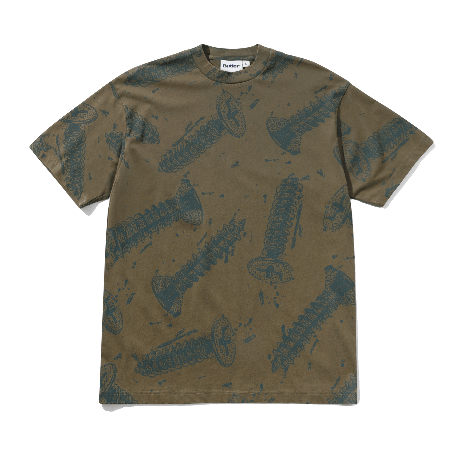 Screw Tee, Washed Fatigue