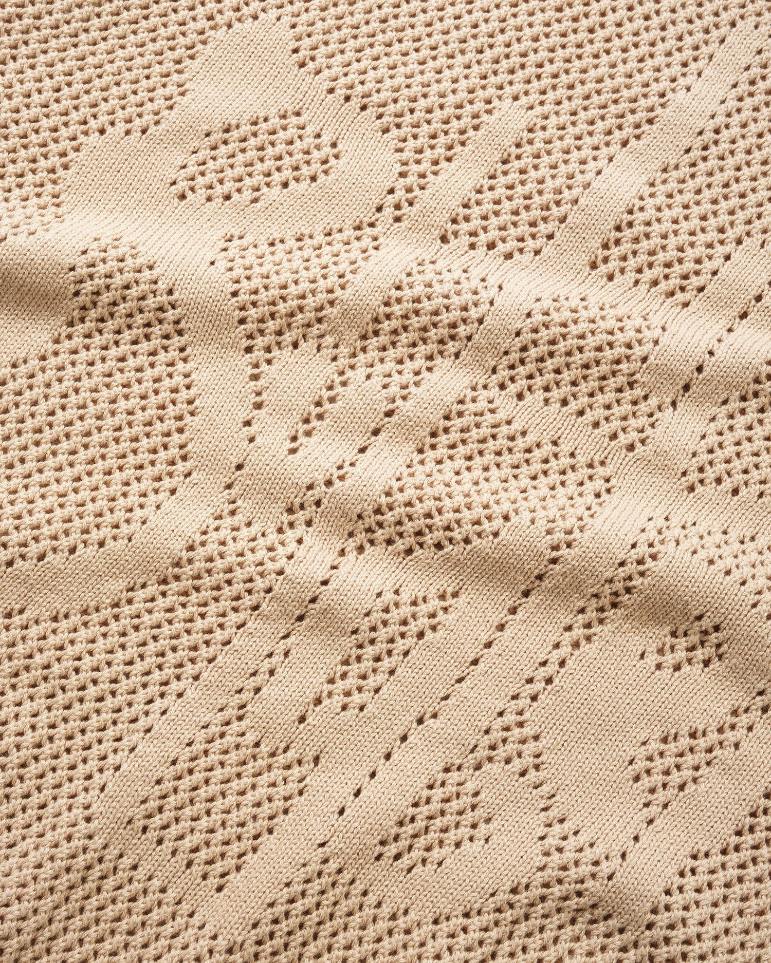 Scribble Knit Sweater, Cream