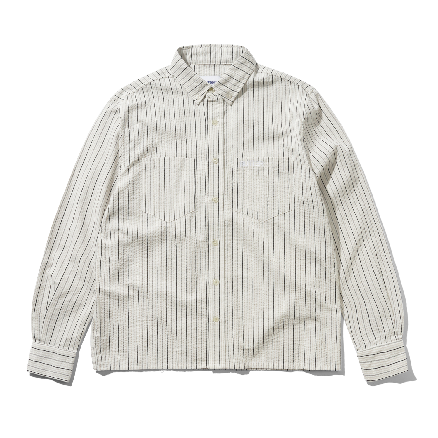 Seersucker Shirt, White