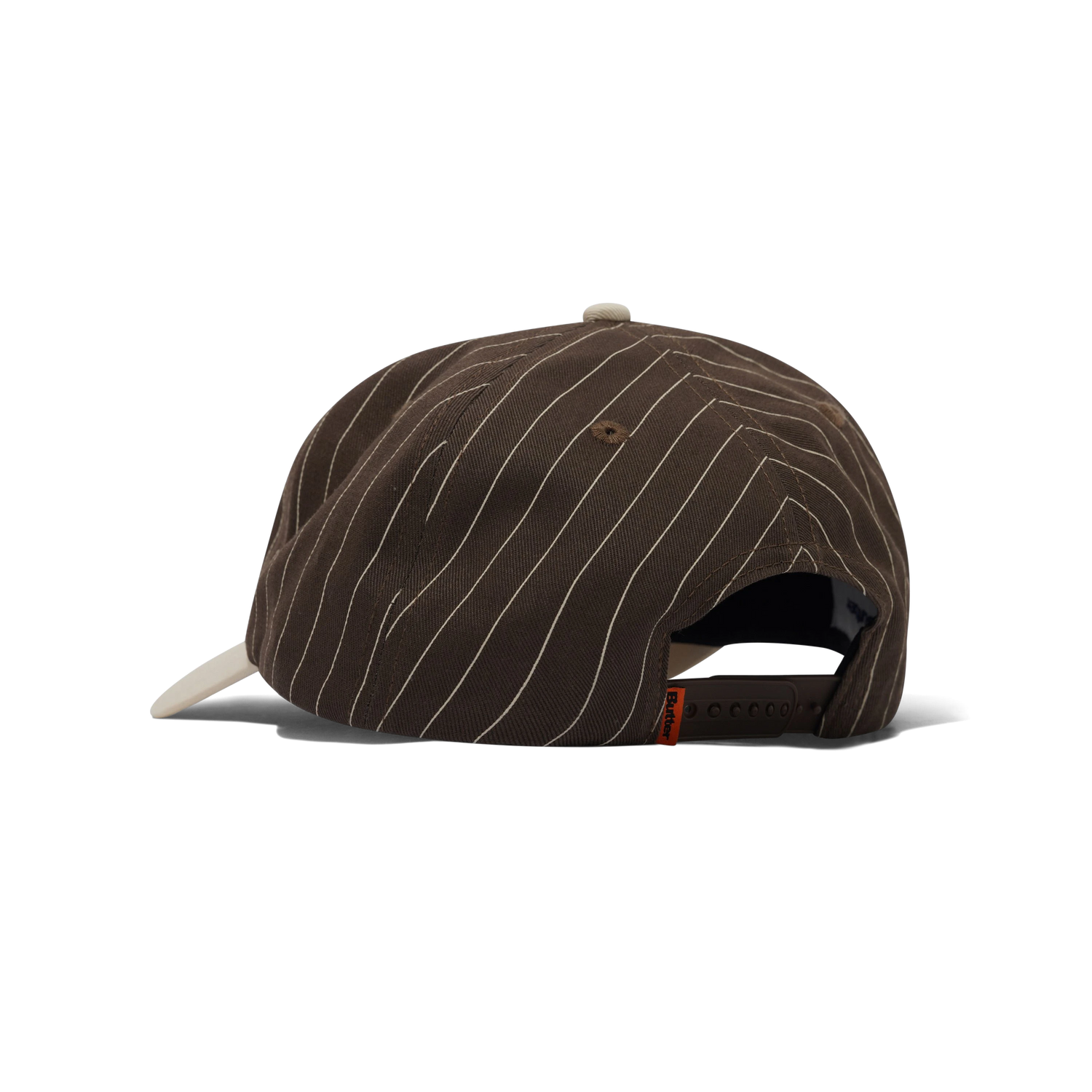 Serif 5 Panel Cap, Dark Brown / Natural