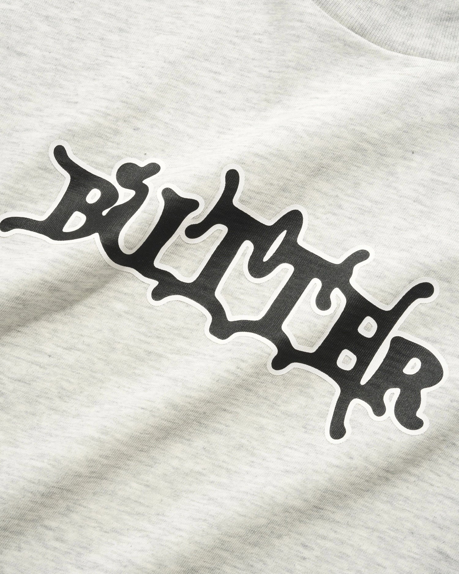 Serif Tee, Ash