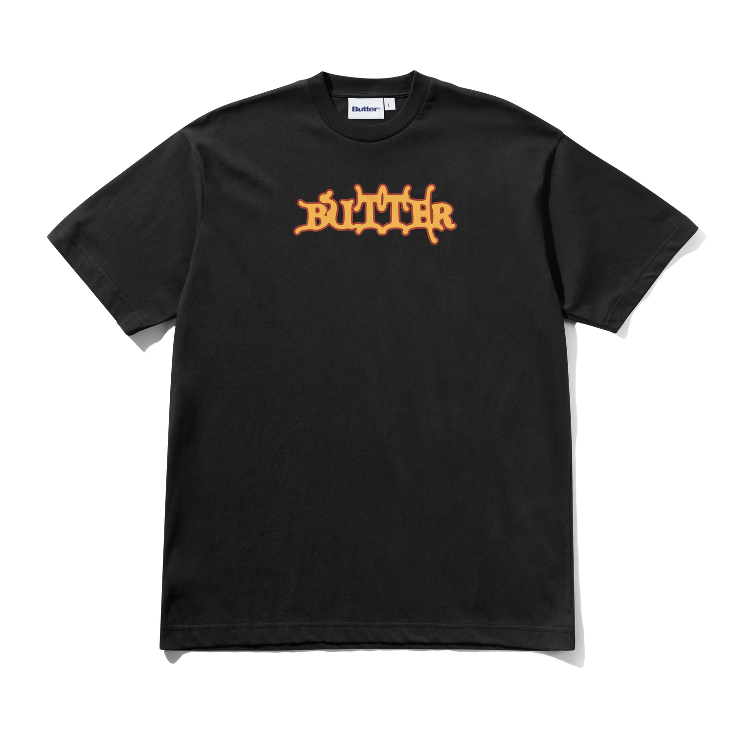 Serif Tee, Black