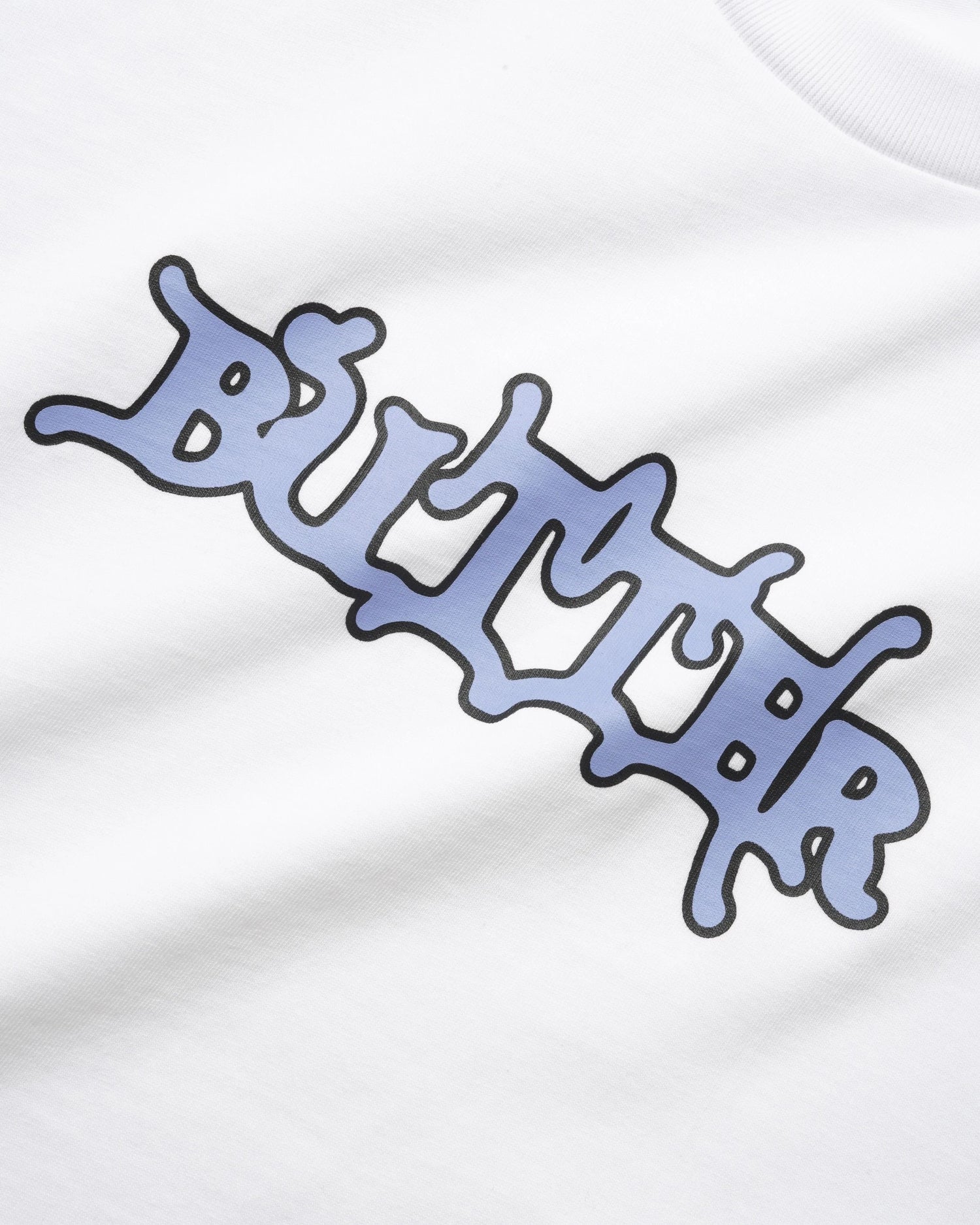 Serif Tee, White