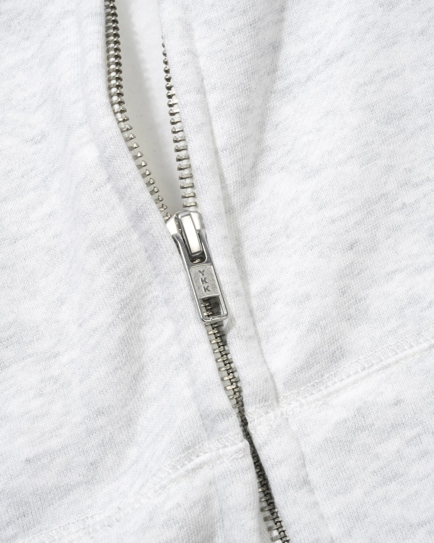 Serif Zip-Thru Hood, Ash