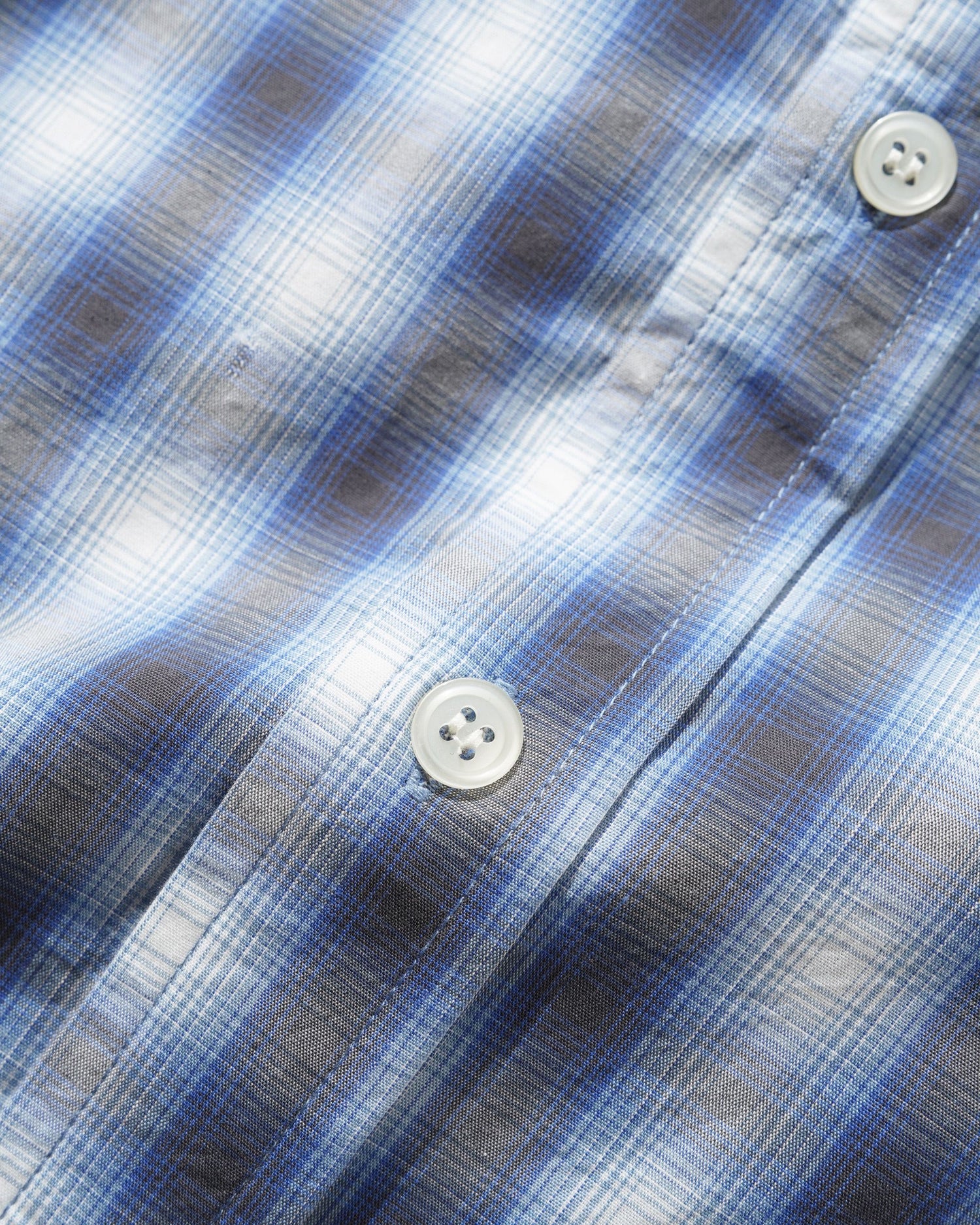 Shadowplaid Shirt, Blue