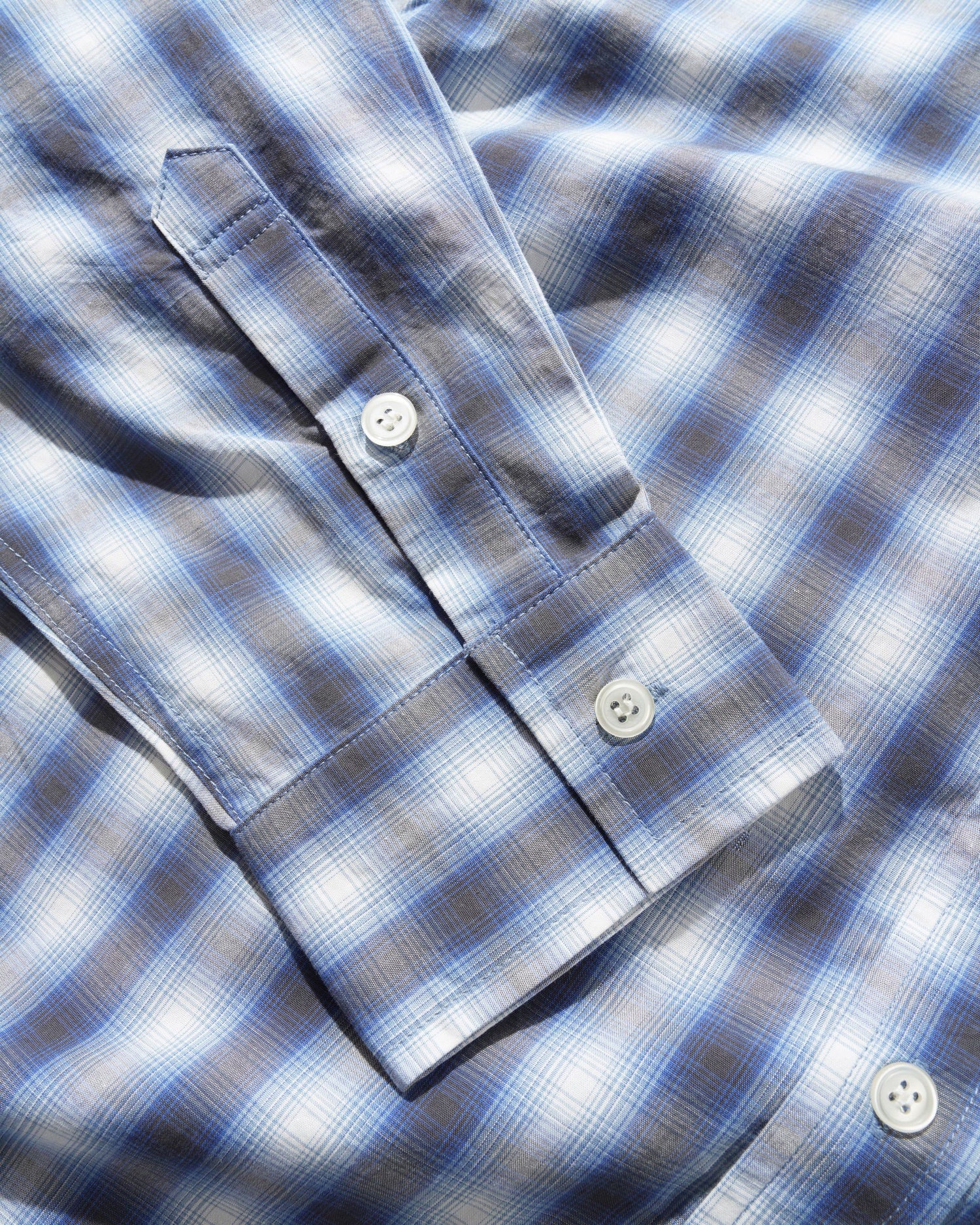 Shadowplaid Shirt, Blue