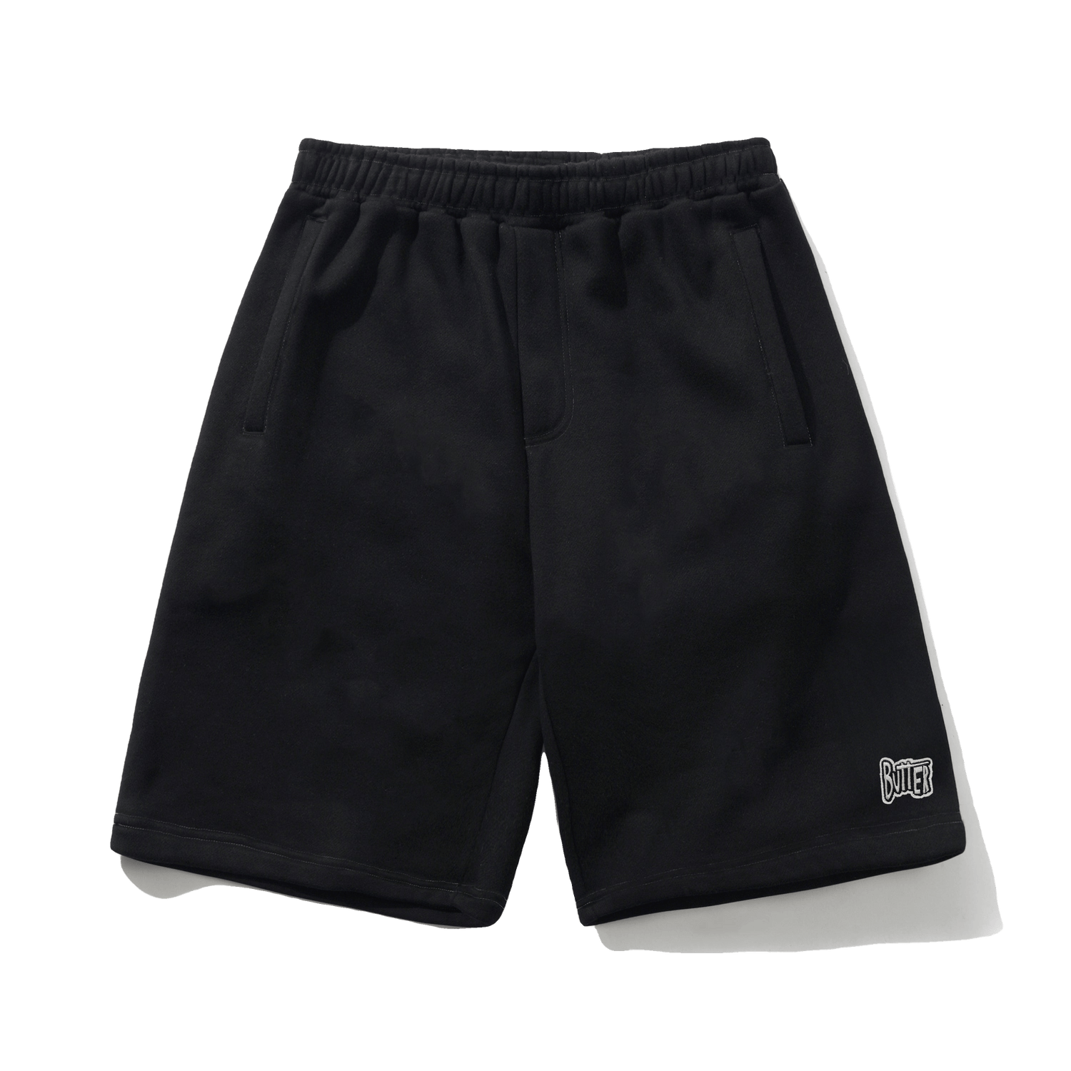 Sketch Fleece Shorts, Black