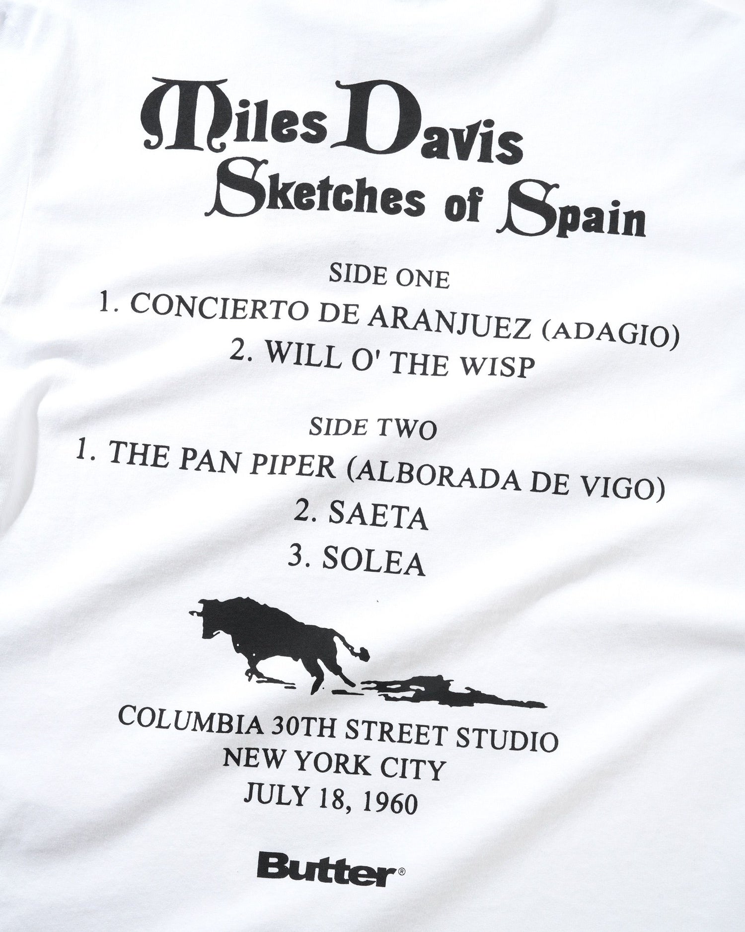 Sketches Of Spain Tee, White