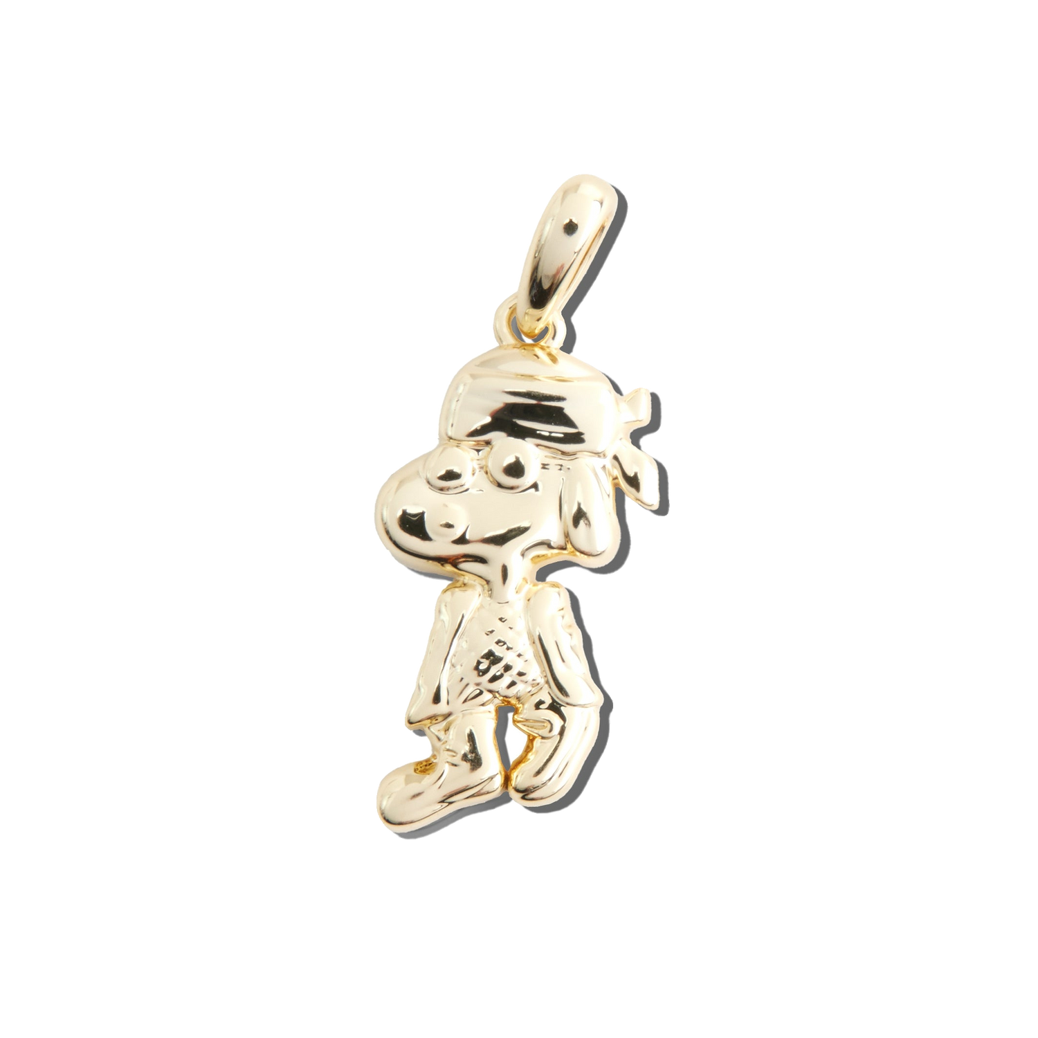 Snoopy Pendant, Gold