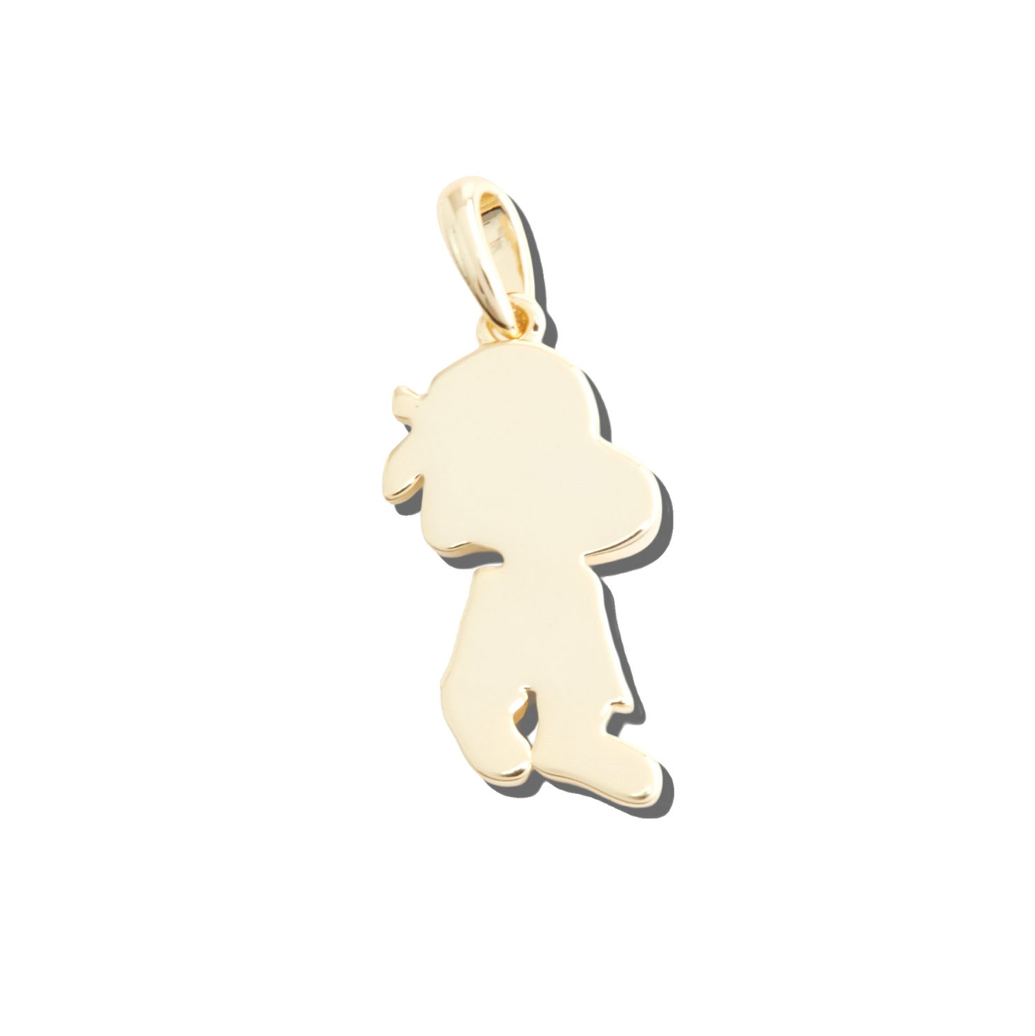 Snoopy Pendant, Gold