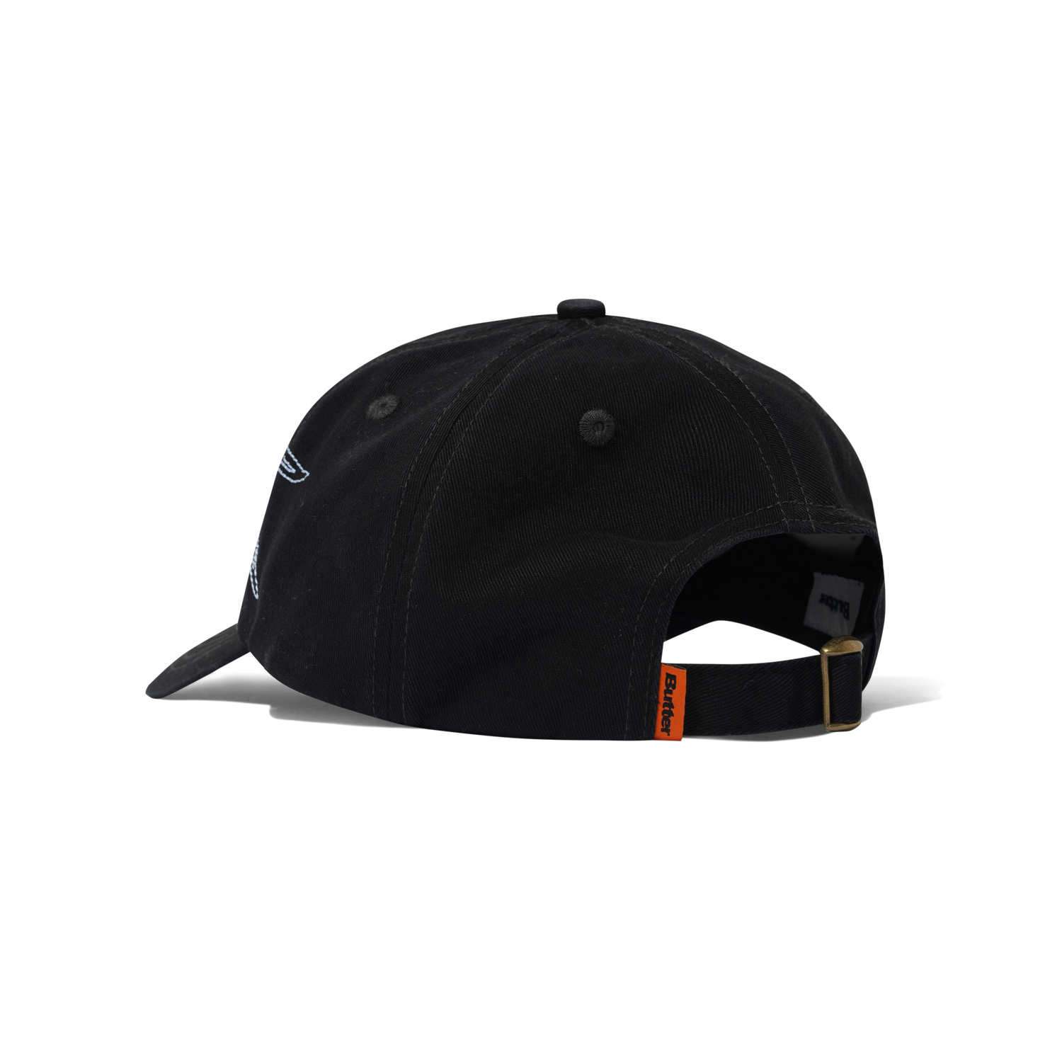 Solar 6 Panel Cap, Washed Black