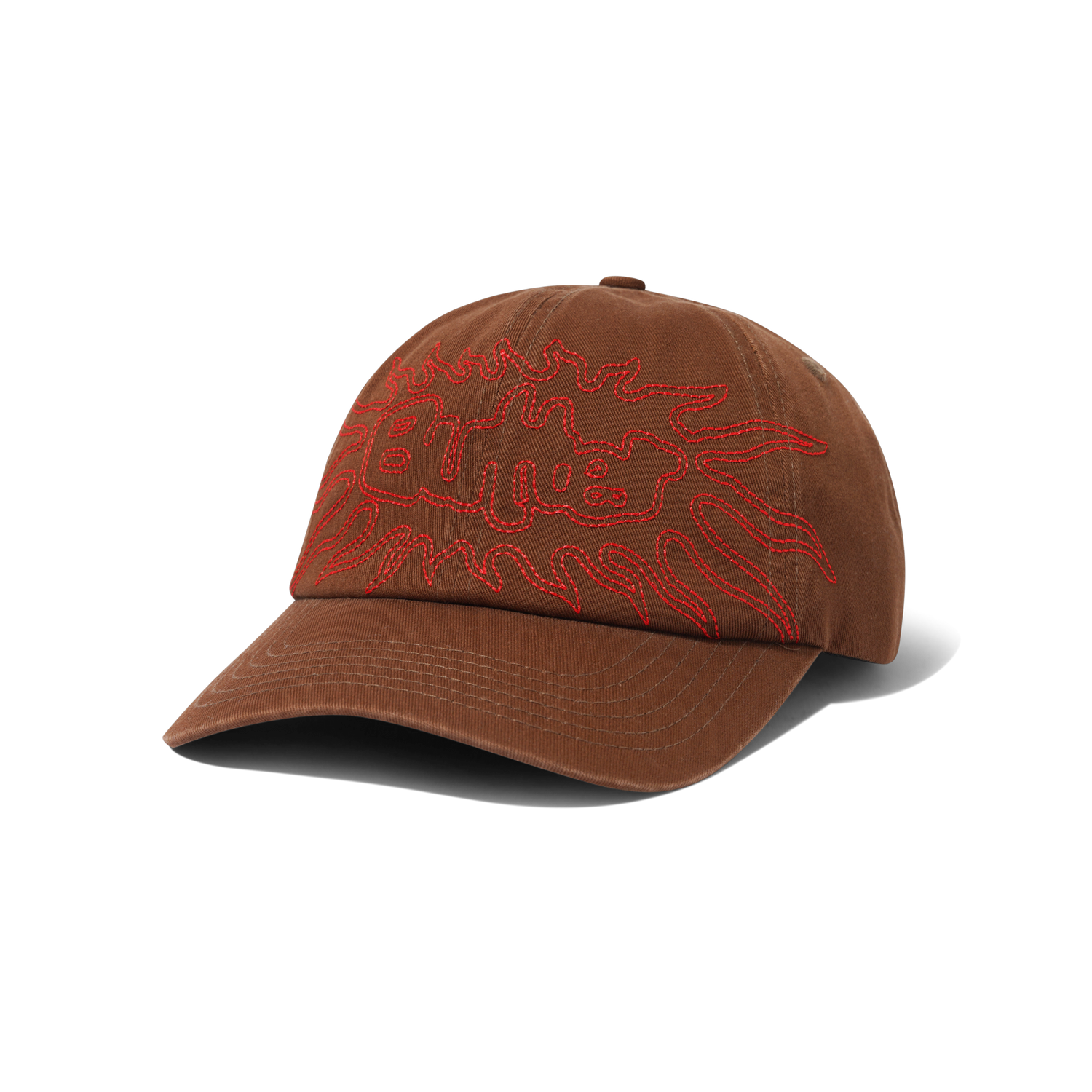 Solar 6 Panel Cap, Washed Brown