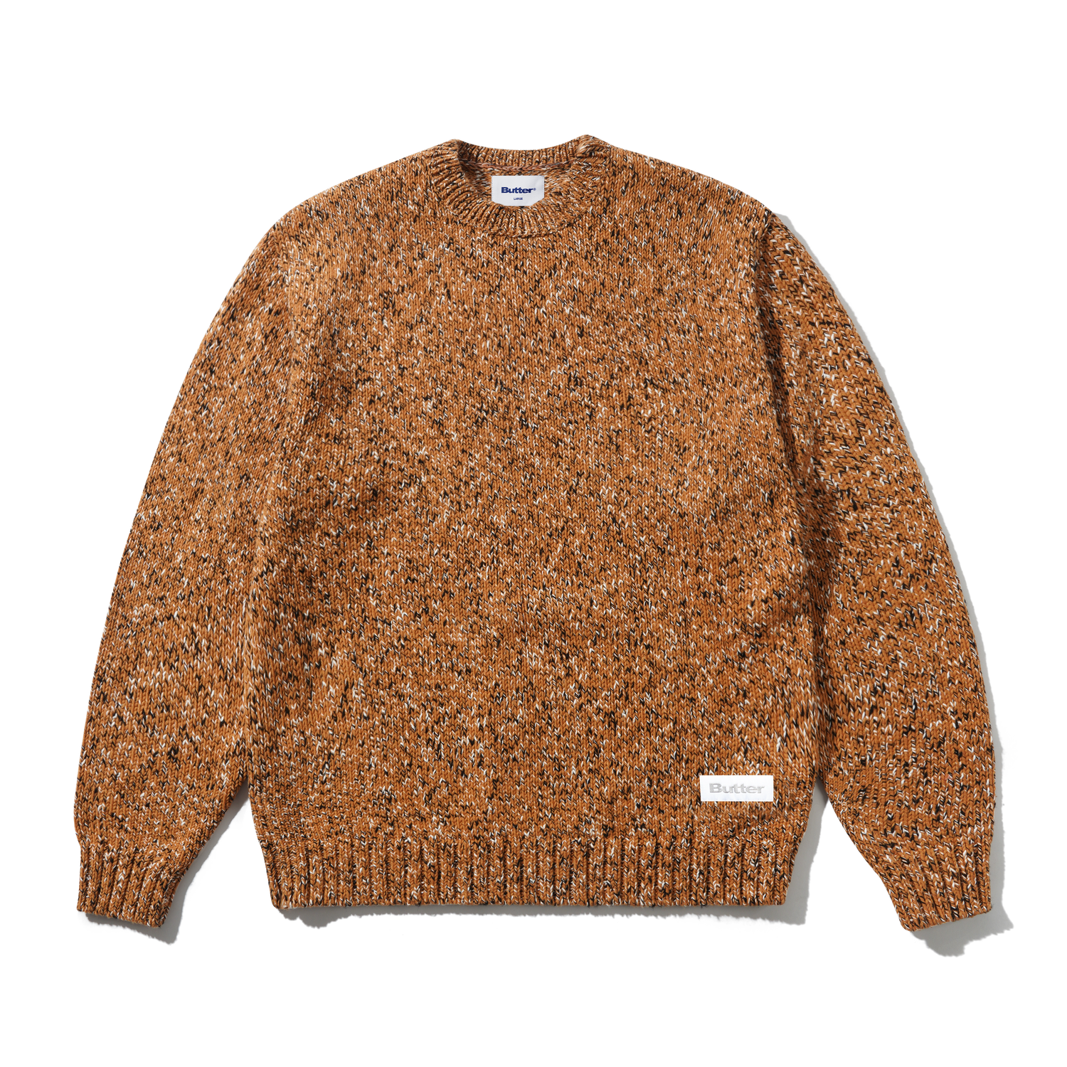 Speckle Knit Sweater, Copper