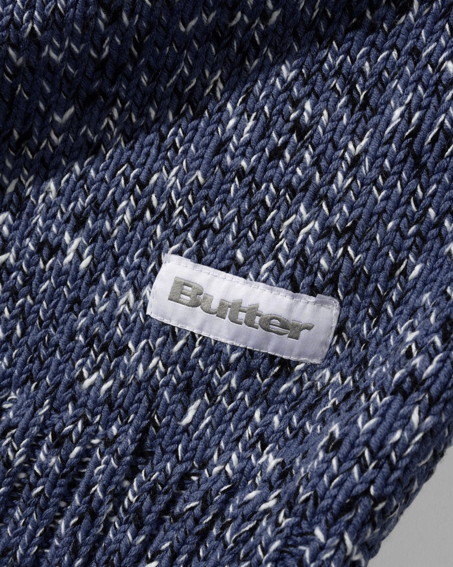 Speckle Knit Sweater, Navy