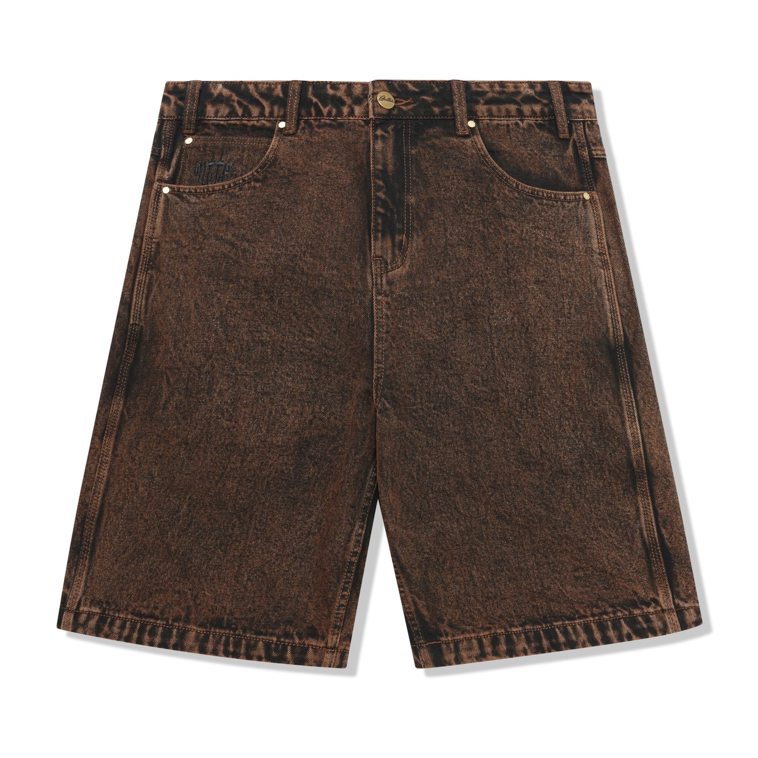 Spider Denim Shorts, Acid Brown – Butter Goods