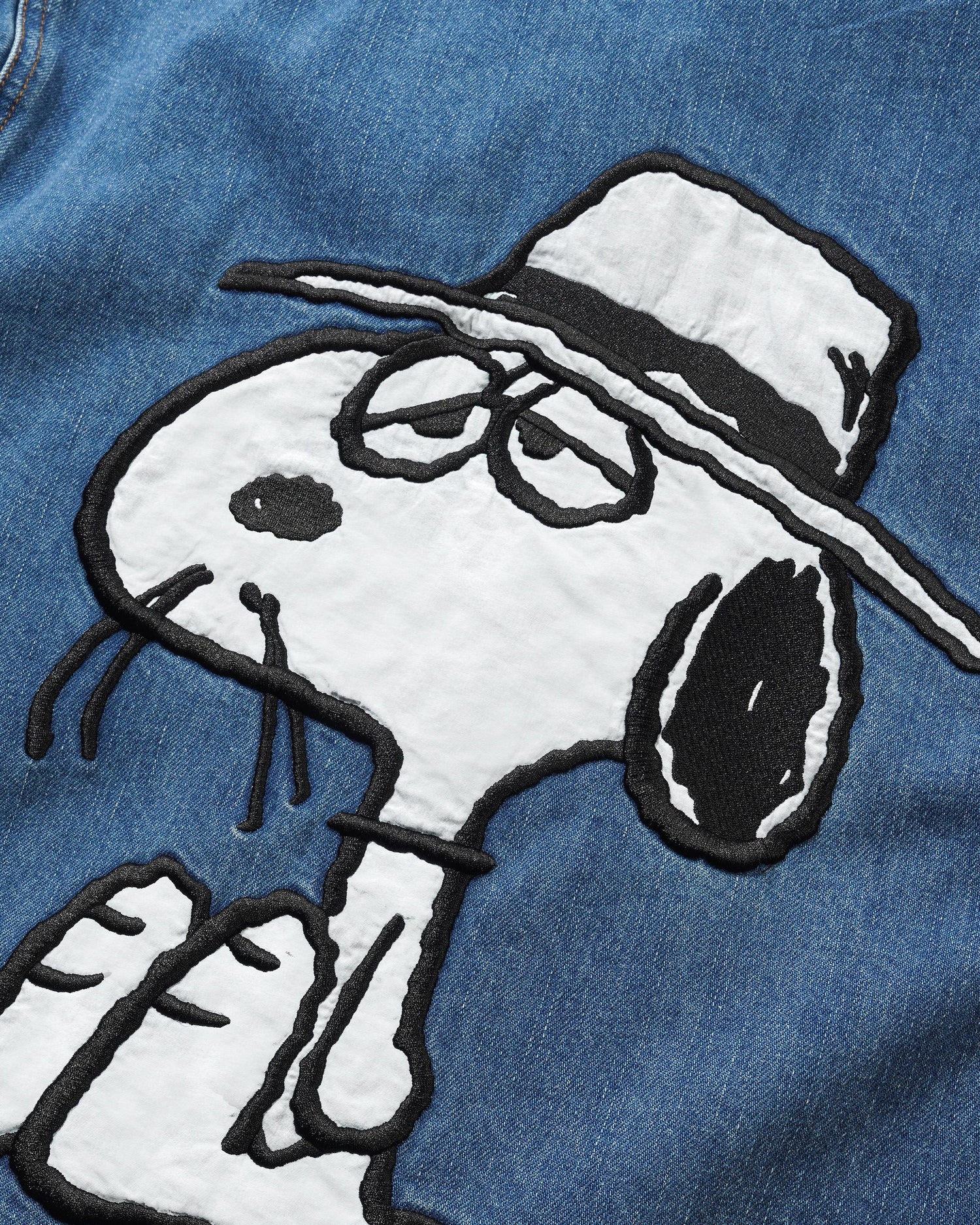 Spike Jacket, Distressed Indigo