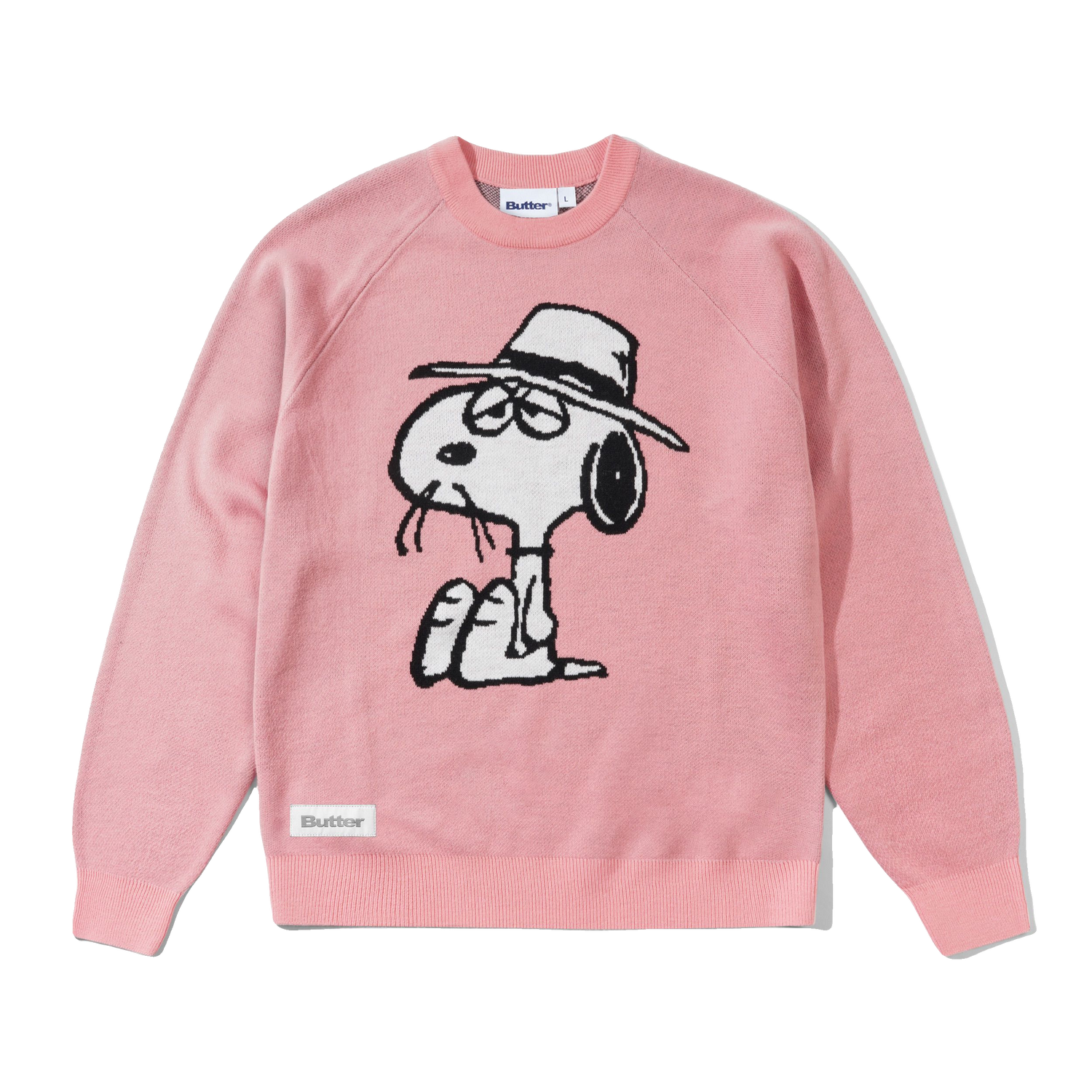 Spike Knit Sweater, Light Pink
