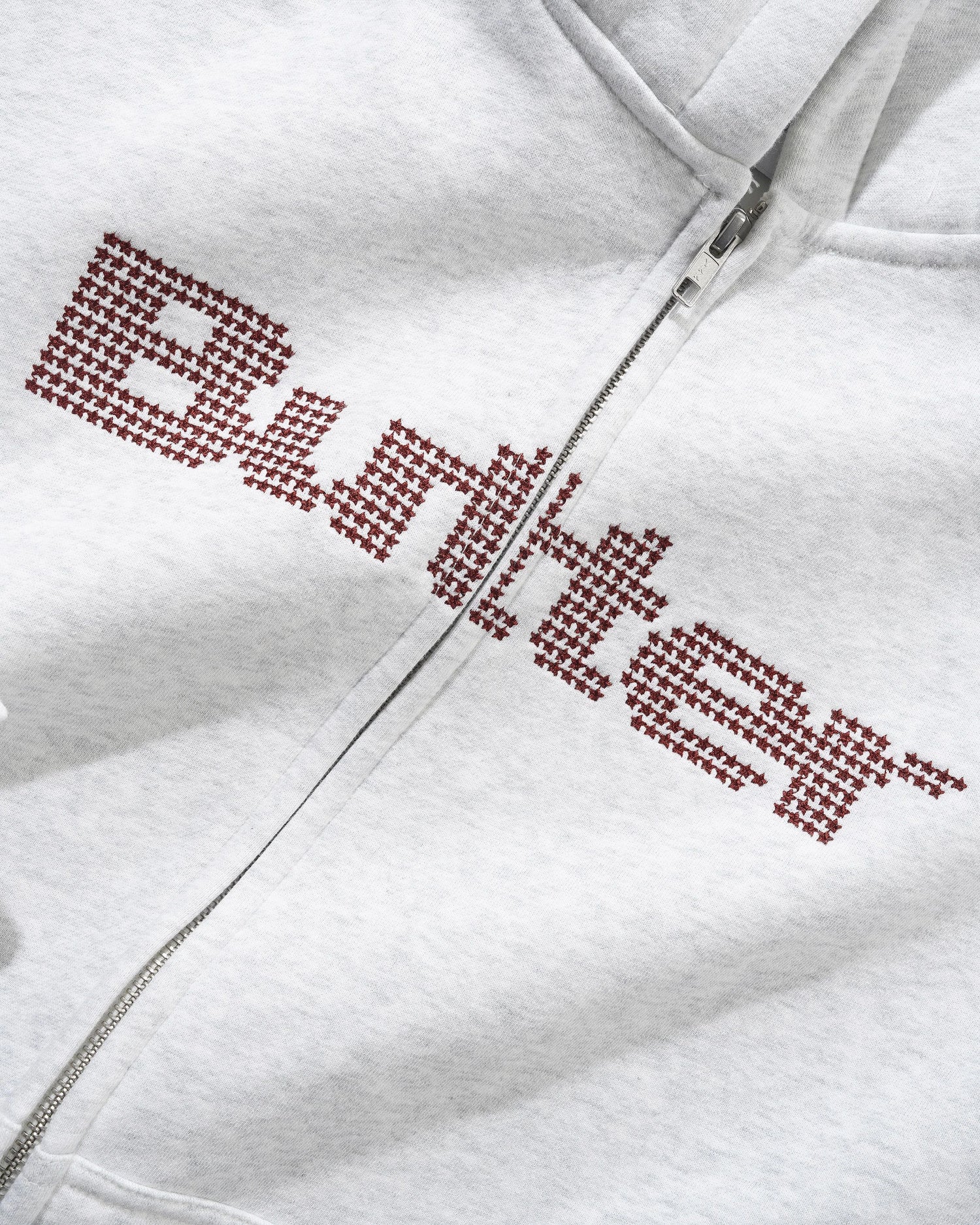Stars Zip-Thru Hood, Ash