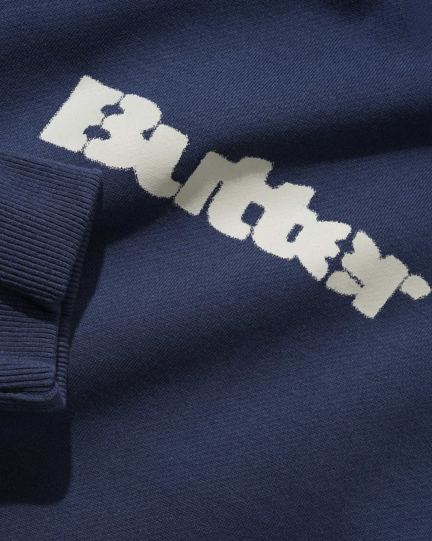 Stencil Logo Pullover Hood, Navy