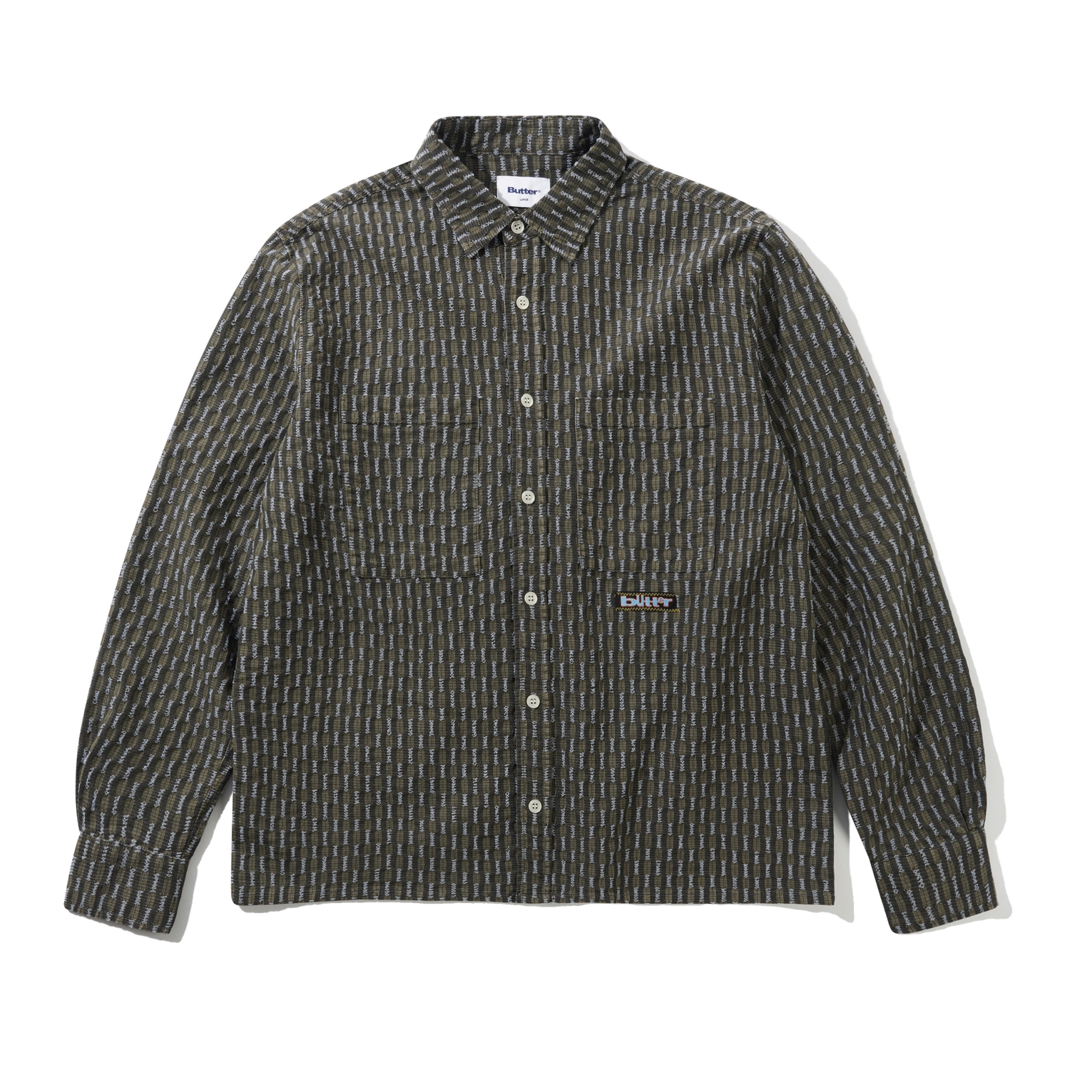 Stitch Shirt, Moss