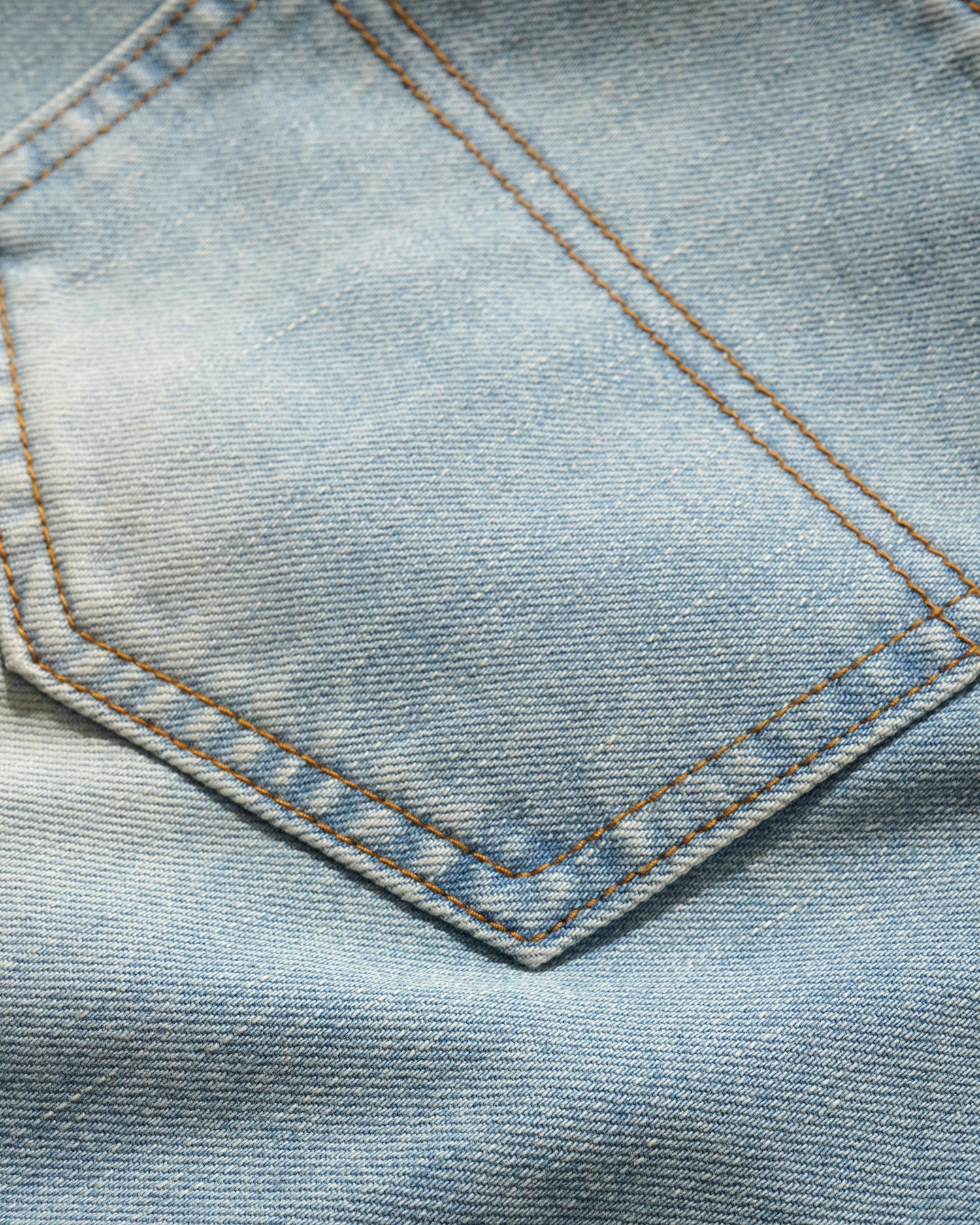 Straight Leg Denim Jeans, Distressed Light Blue