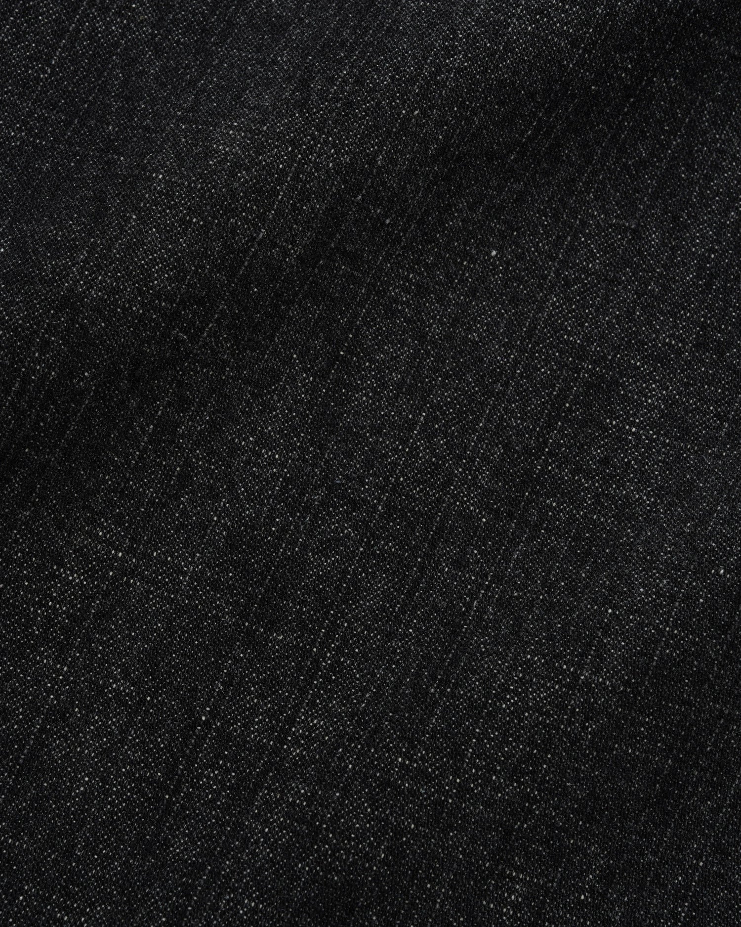 Straight Leg Denim Jeans, Streaky Faded Black