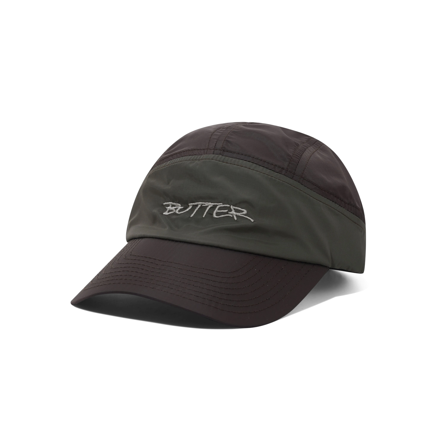 Stride Running Cap, Army / Brown