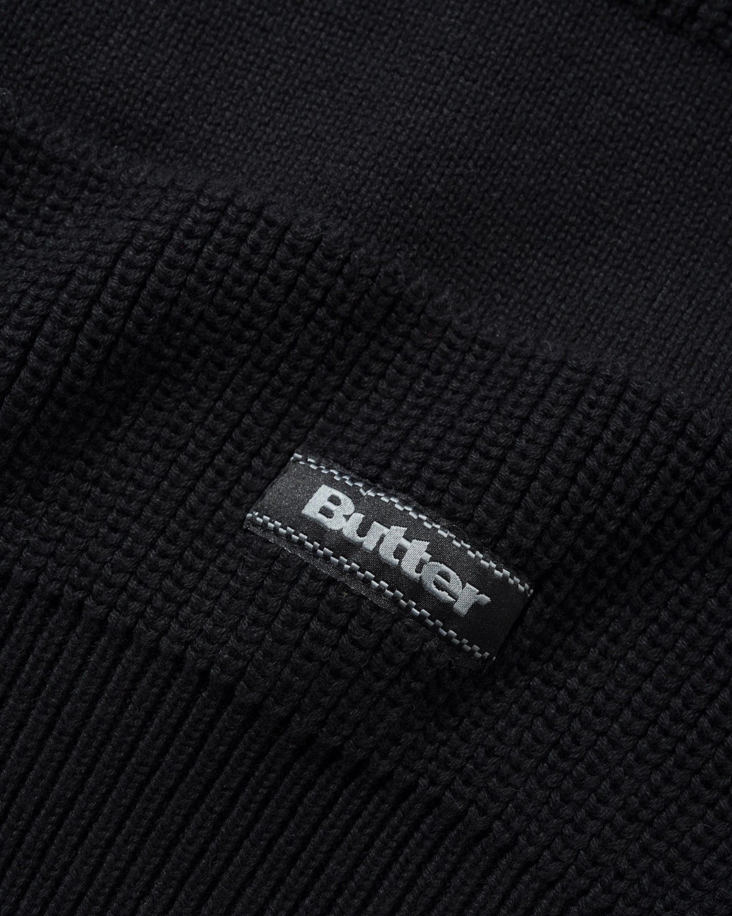 Stripe Knit Sweater, Black