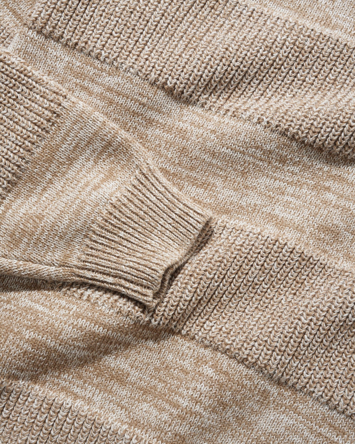 Stripe Knit Sweater, Oat Marle