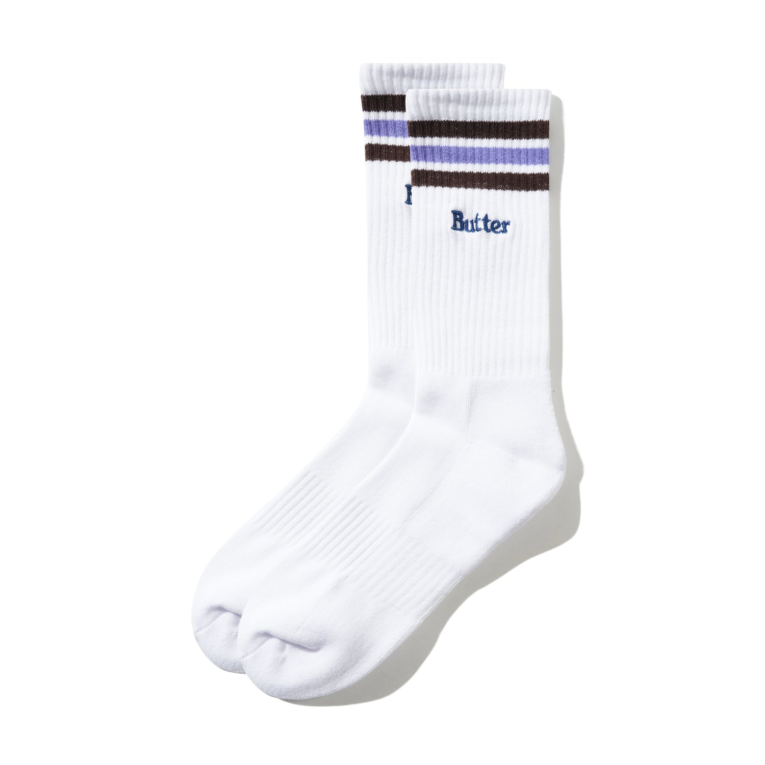 Stripe Socks, White