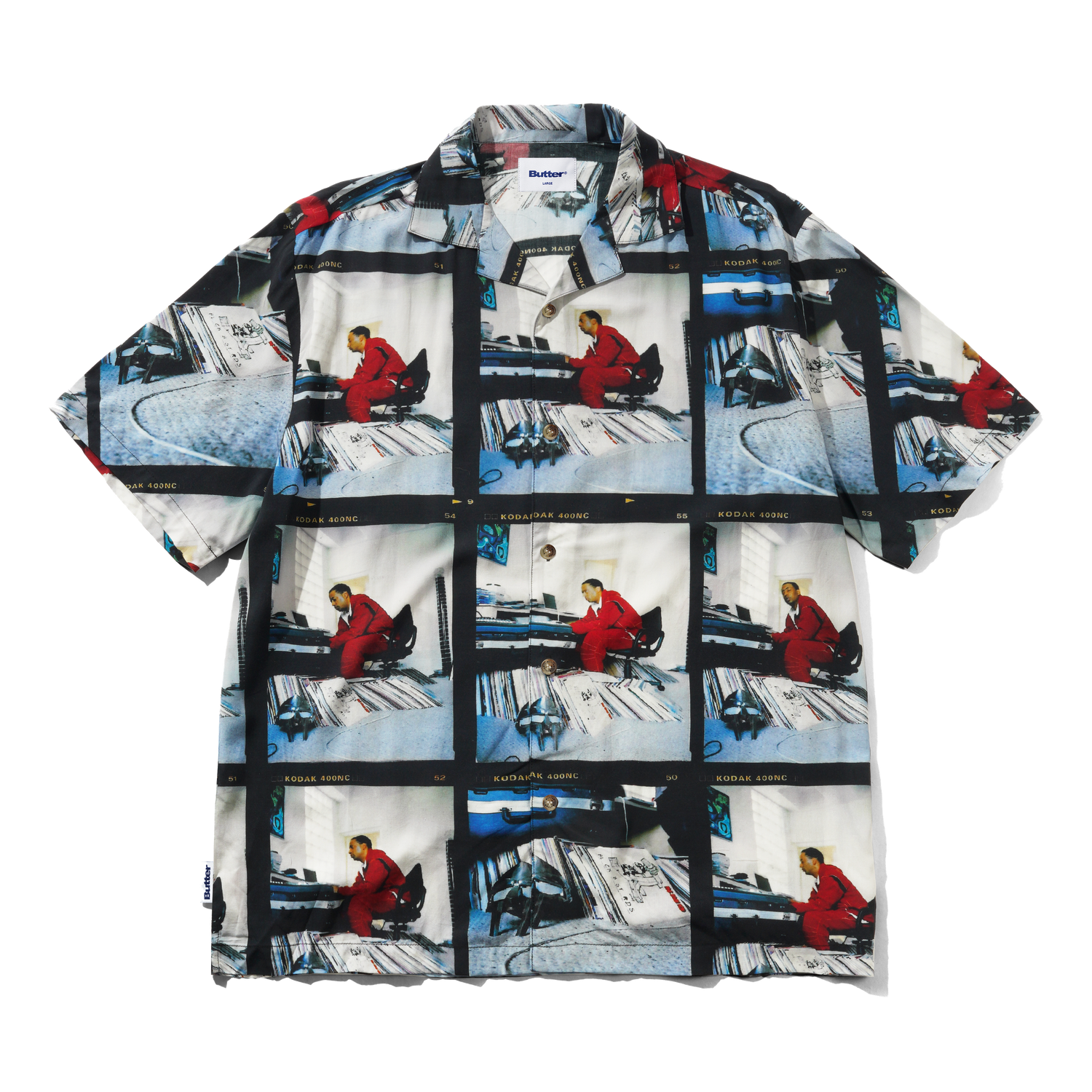 Bomb Shelter Rayon Shirt, Multi