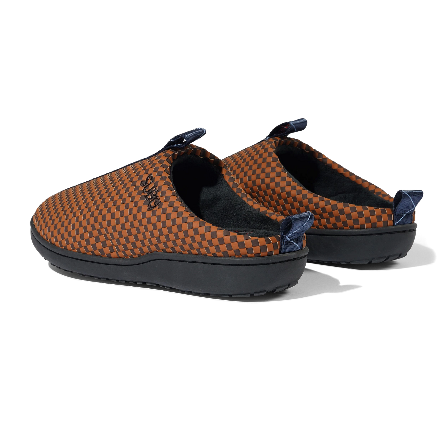 Subu Woven Sandal, Tan / Navy