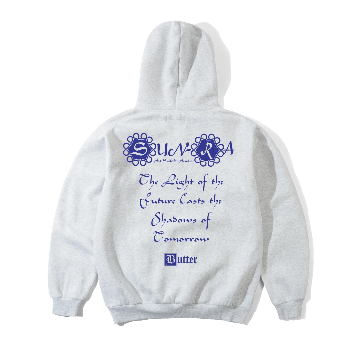 Sun Ra Pullover Hood, Ash Grey