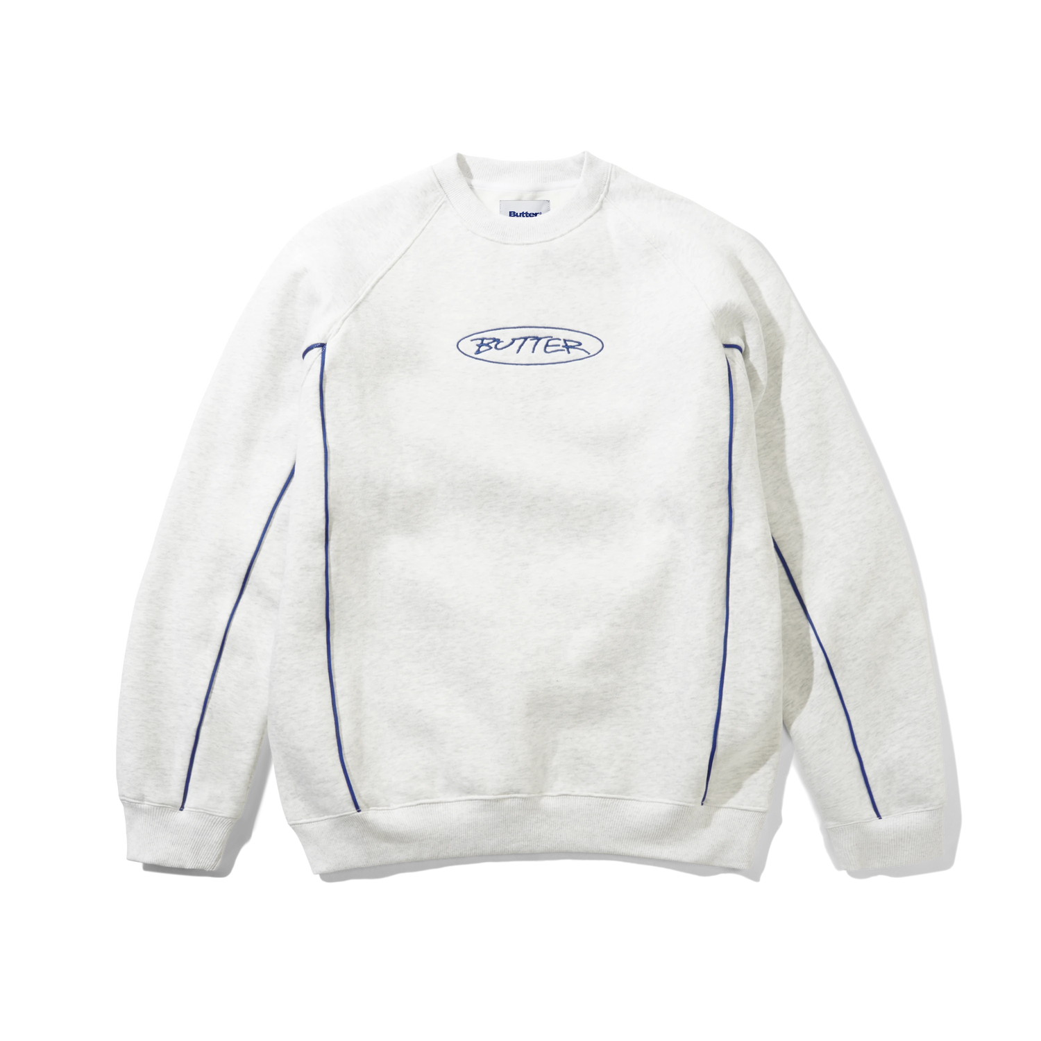 Team Panel Crewneck, Ash