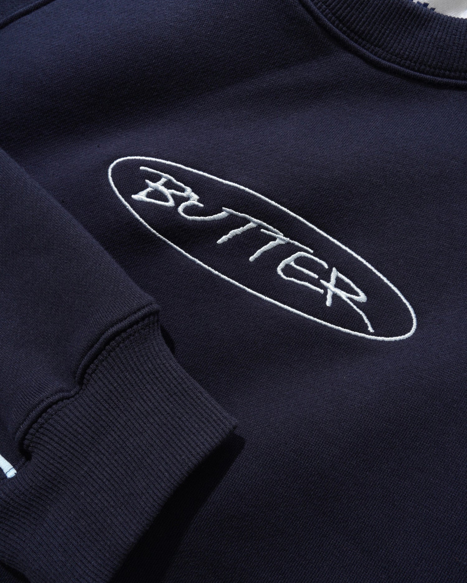 Team Panel Crewneck, Navy